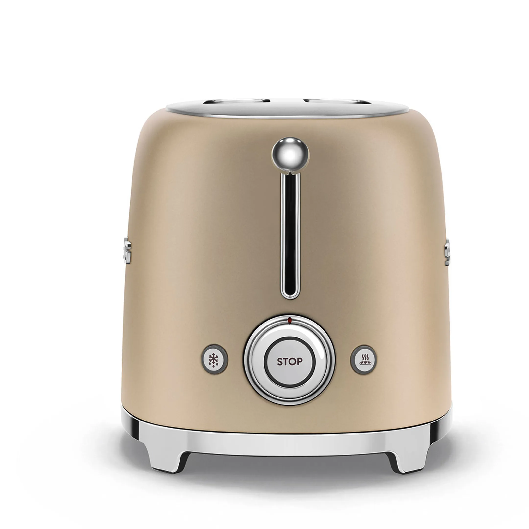 Smeg Toaster TSF01CHMEU - Mattes Gold image