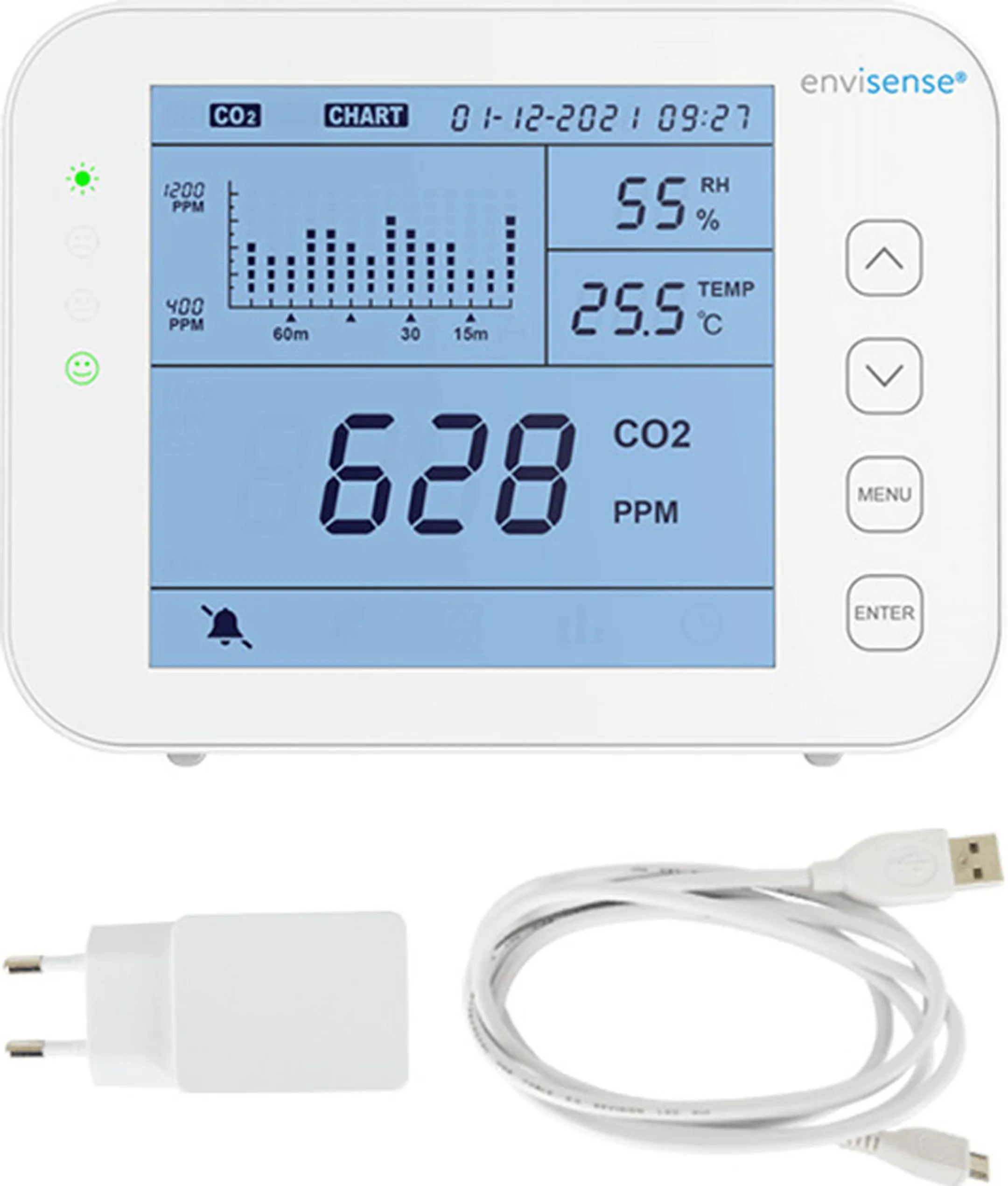 envisense PC monitor de CO² image