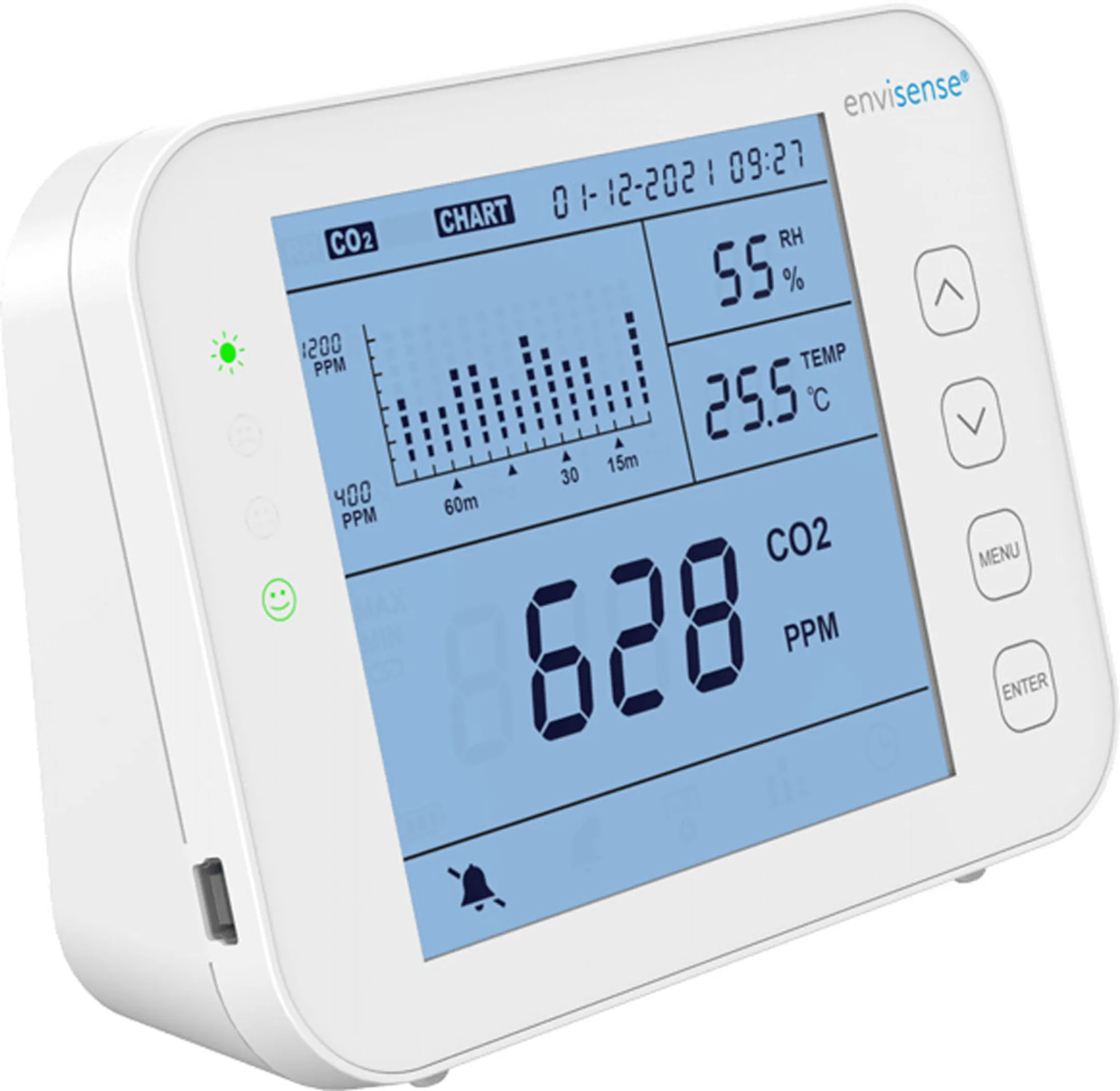 envisense PC monitor de CO² image
