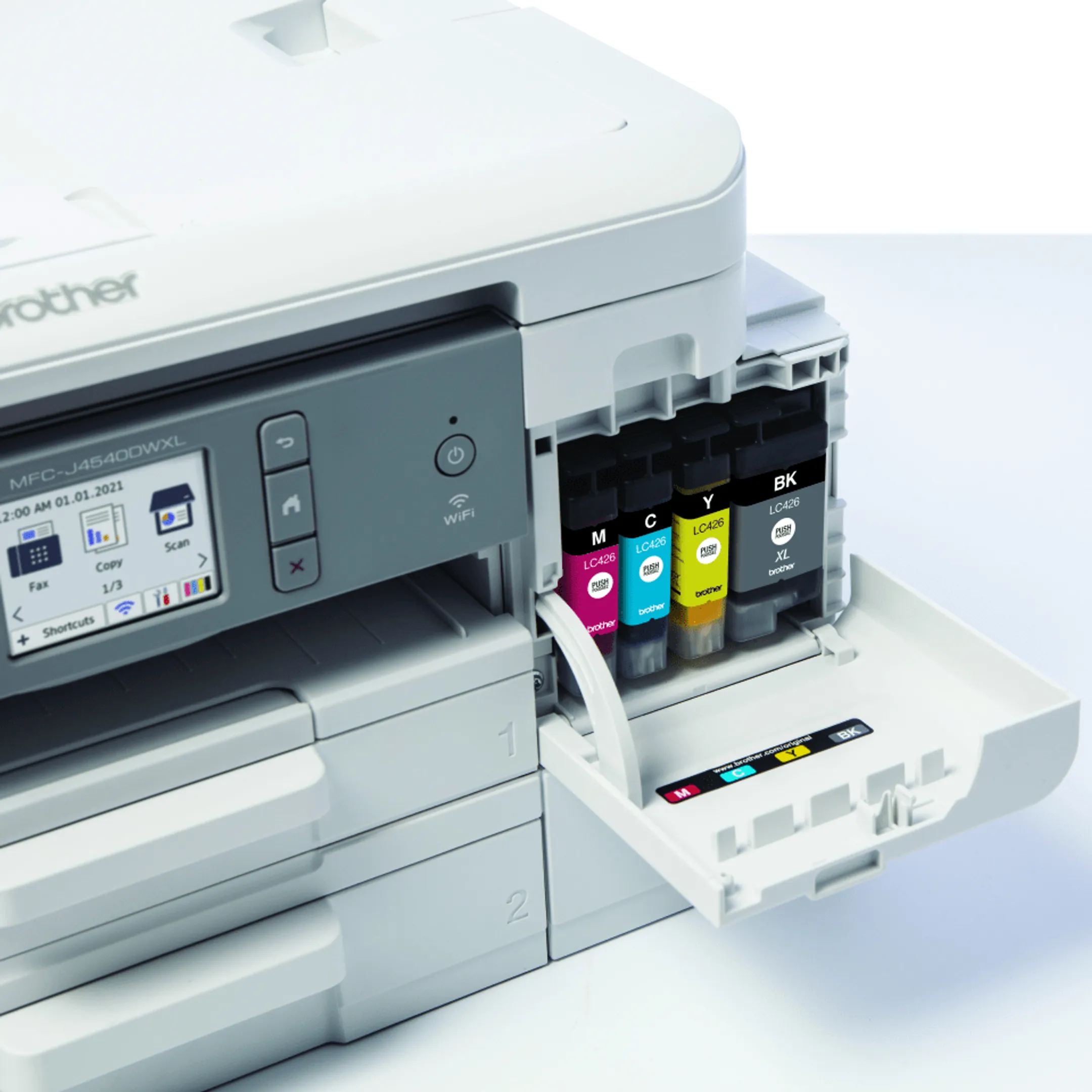 LC426BK - Tintenpatrone transparente - Schwarz