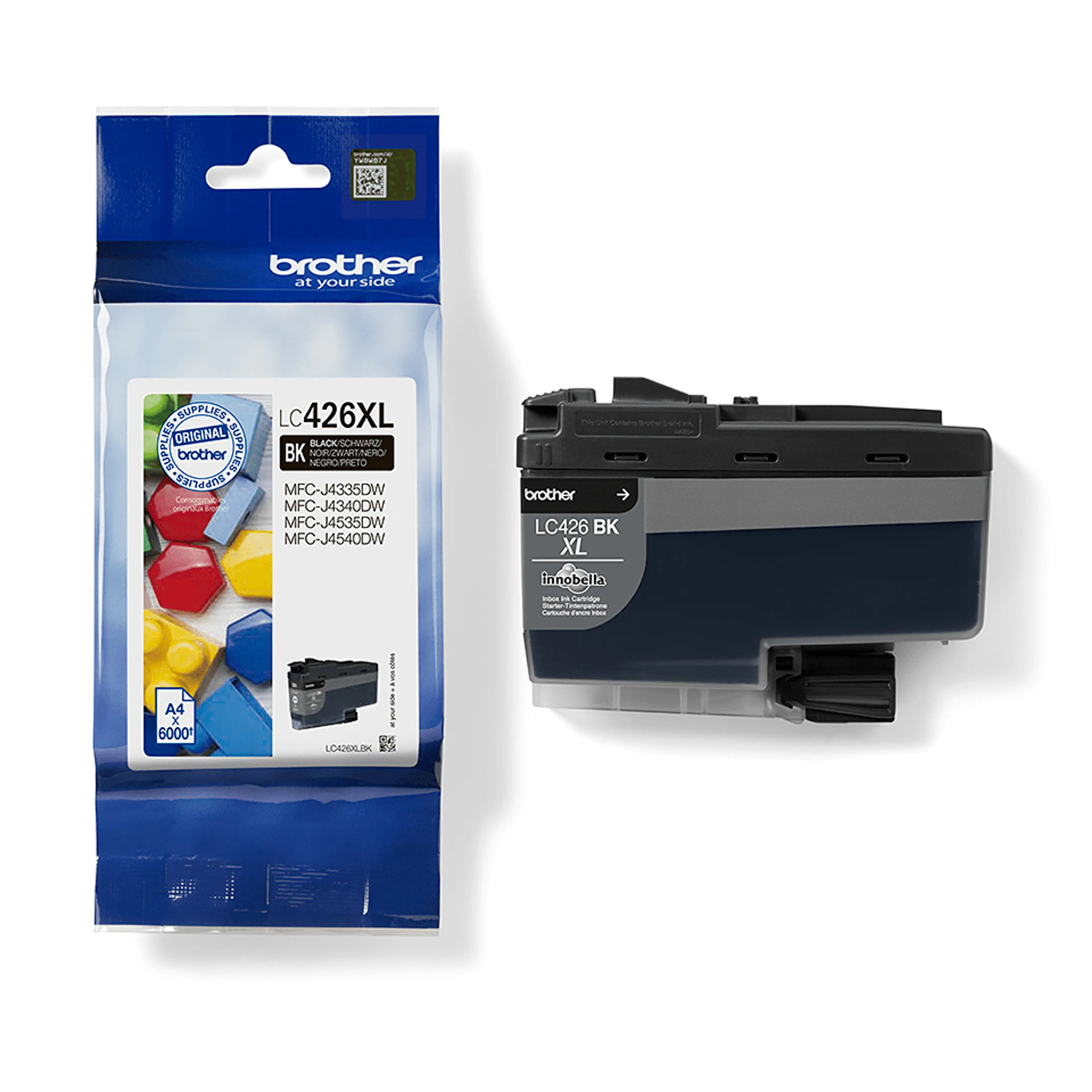 Brother LC426XLBK Tintenpatrone transparente Schwarz image