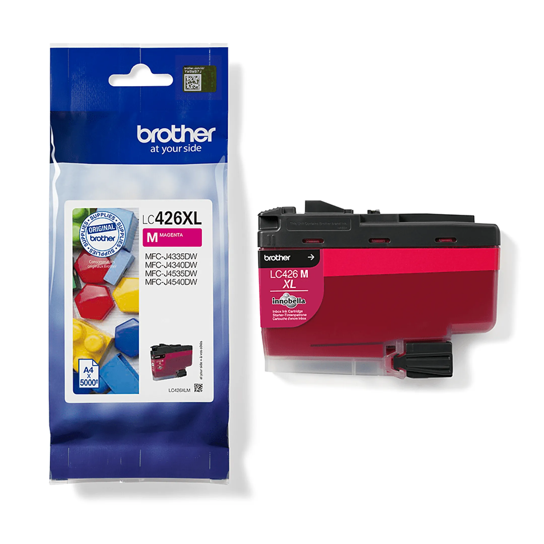 Brother LC426XLM Ink cartridge transparent Magenta image