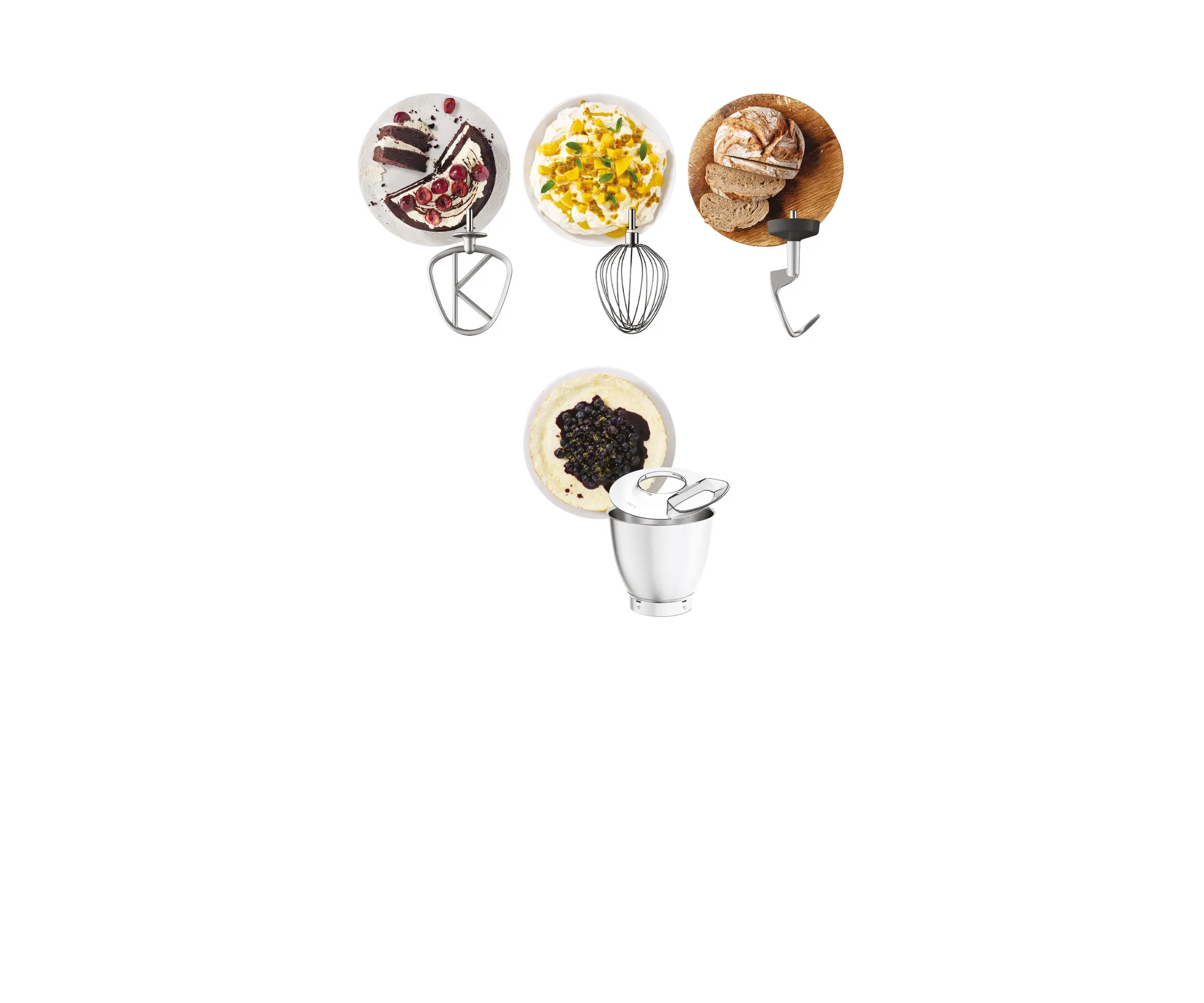 Kenwood Robot de cuisine Titanium Chef Baker XL avec balance intégrée KVL65.001WH image