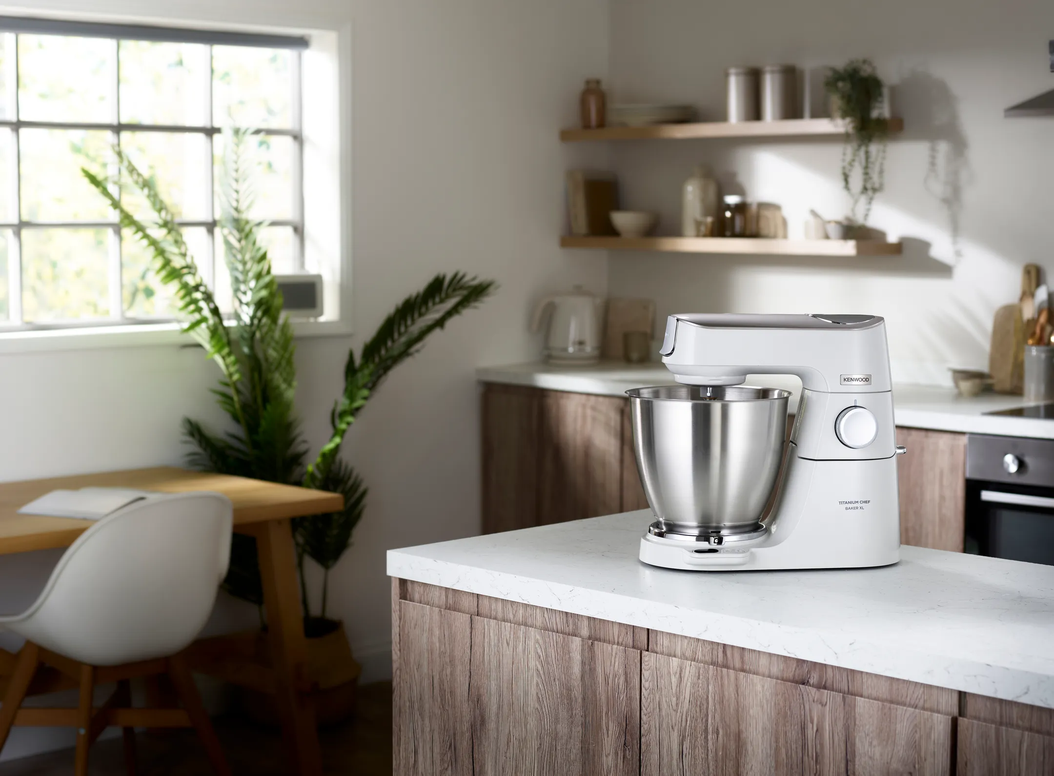 Kenwood Robot de cuisine Titanium Chef Baker XL avec balance intégrée KVL65.001WH image