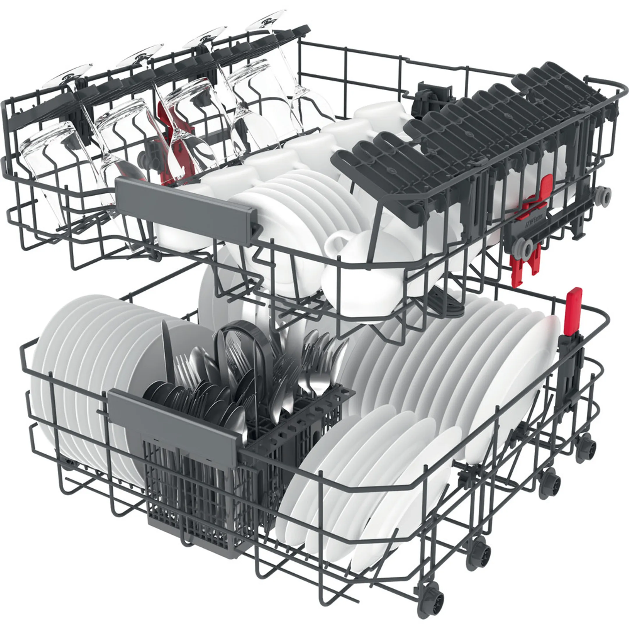 Whirlpool Lave-vaisselle semi-encastrable WB 6020 P X PowerClean Pro image