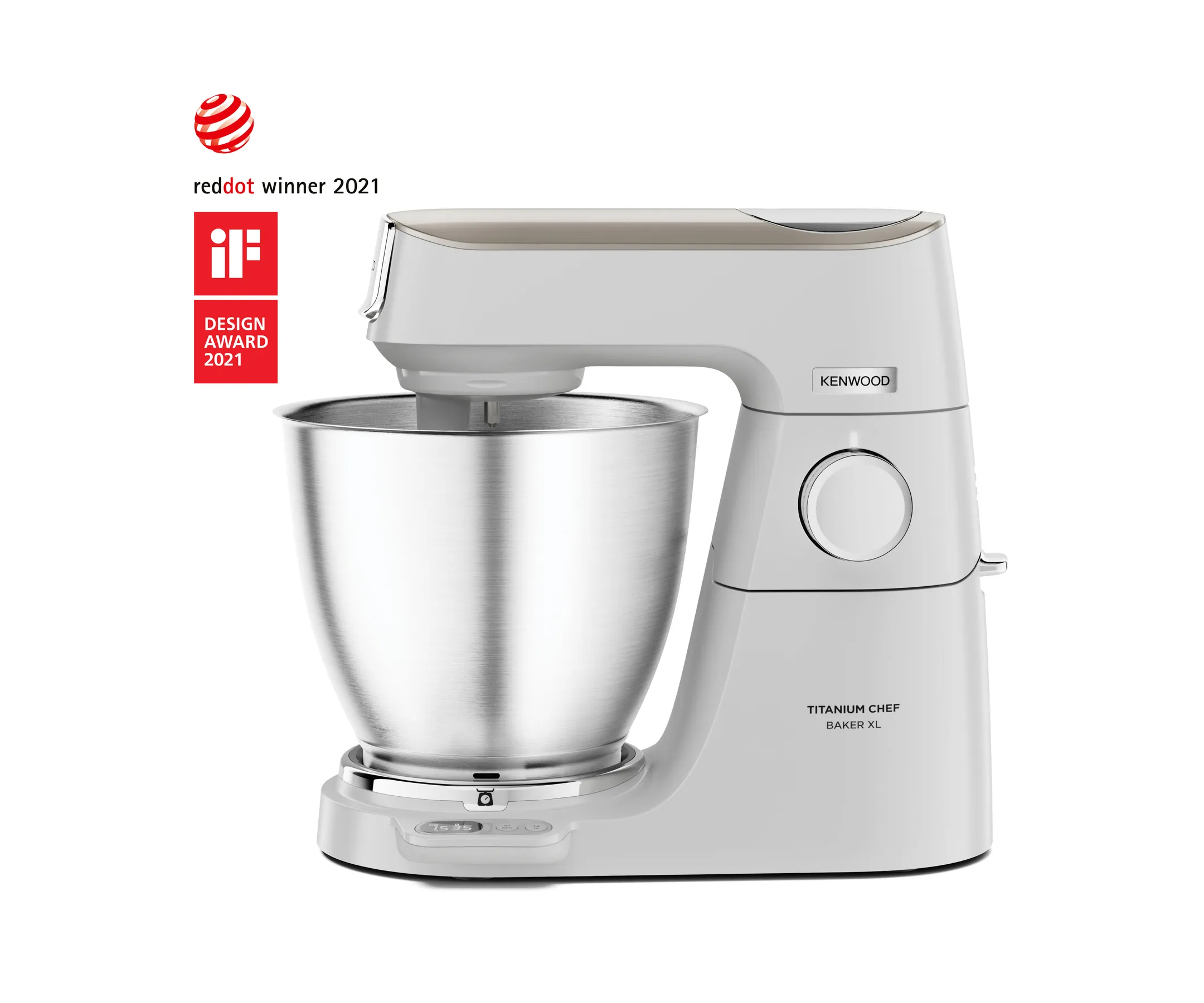 Kenwood Robot de cuisine Titanium Chef Baker XL avec balance intégrée KVL65.001WH image