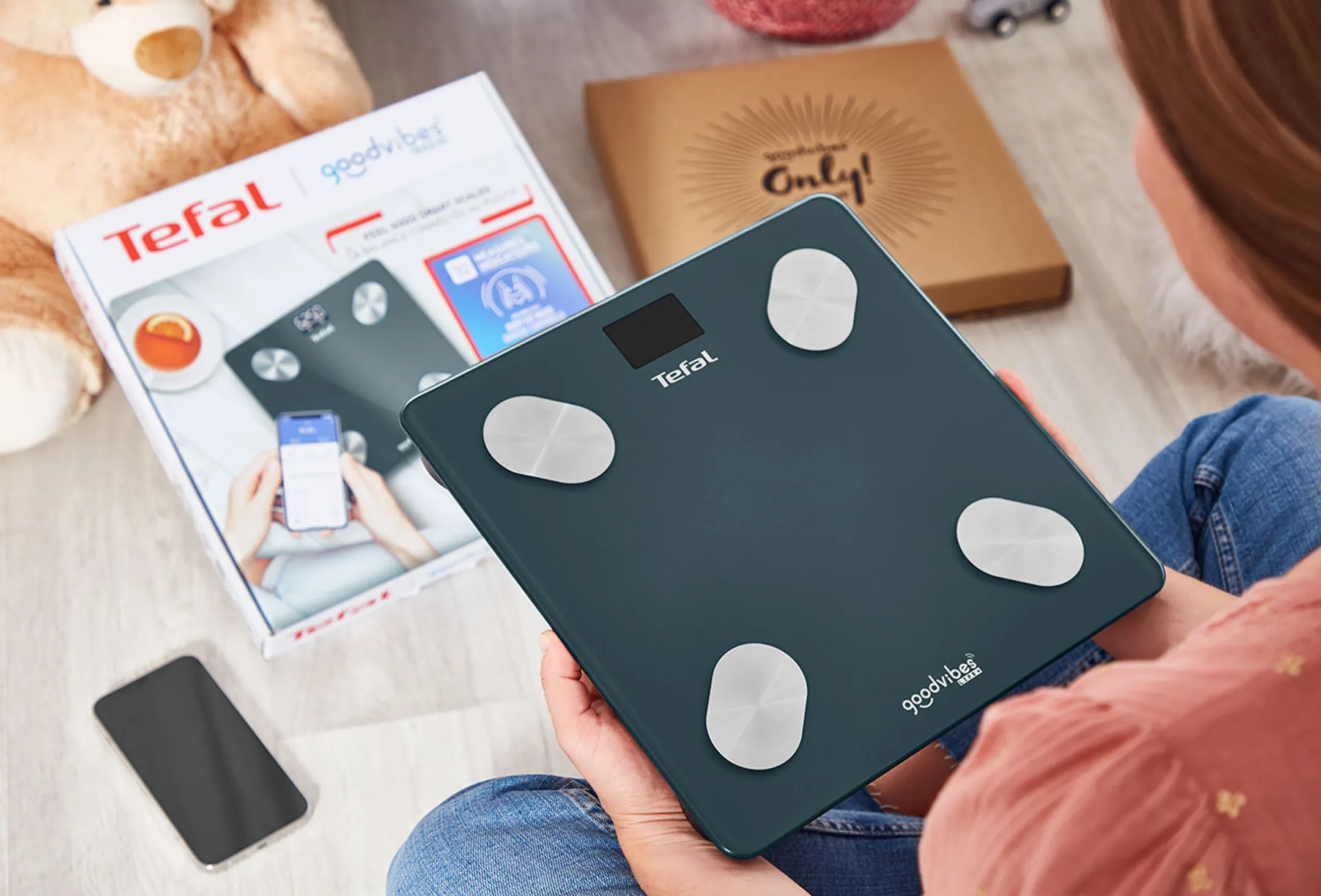 Tefal Pèse-personne électronique Goodvibes Life+ BM9620S1 image