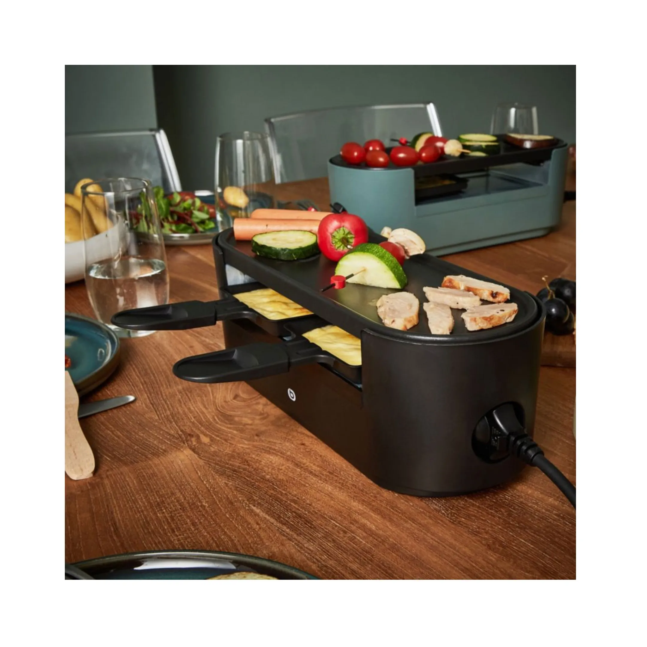 ESSENTIEL-B Raclette & grill Multiplug Black image