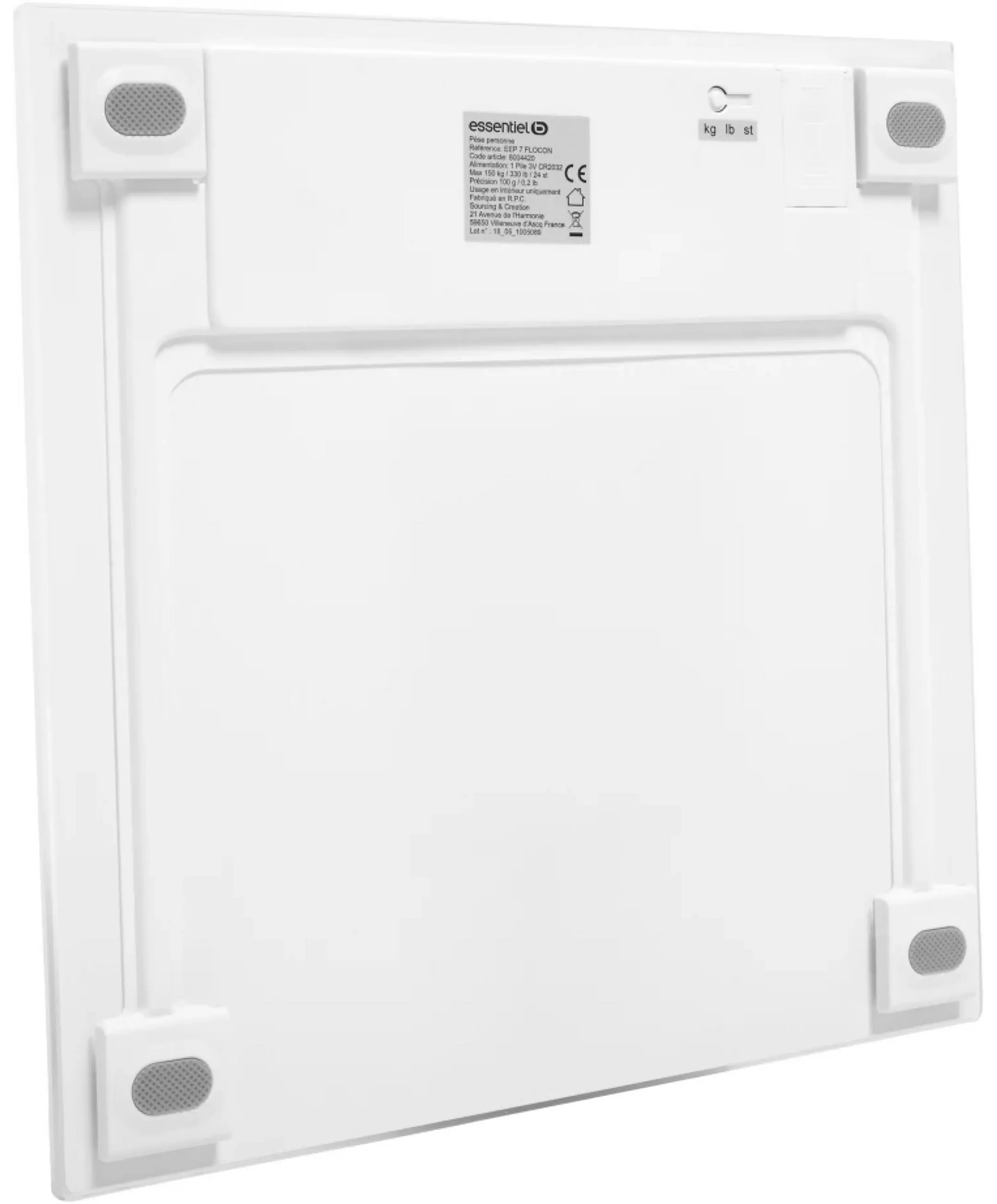 ESSENTIEL-B Pèse personne EPP7 - Flocon image