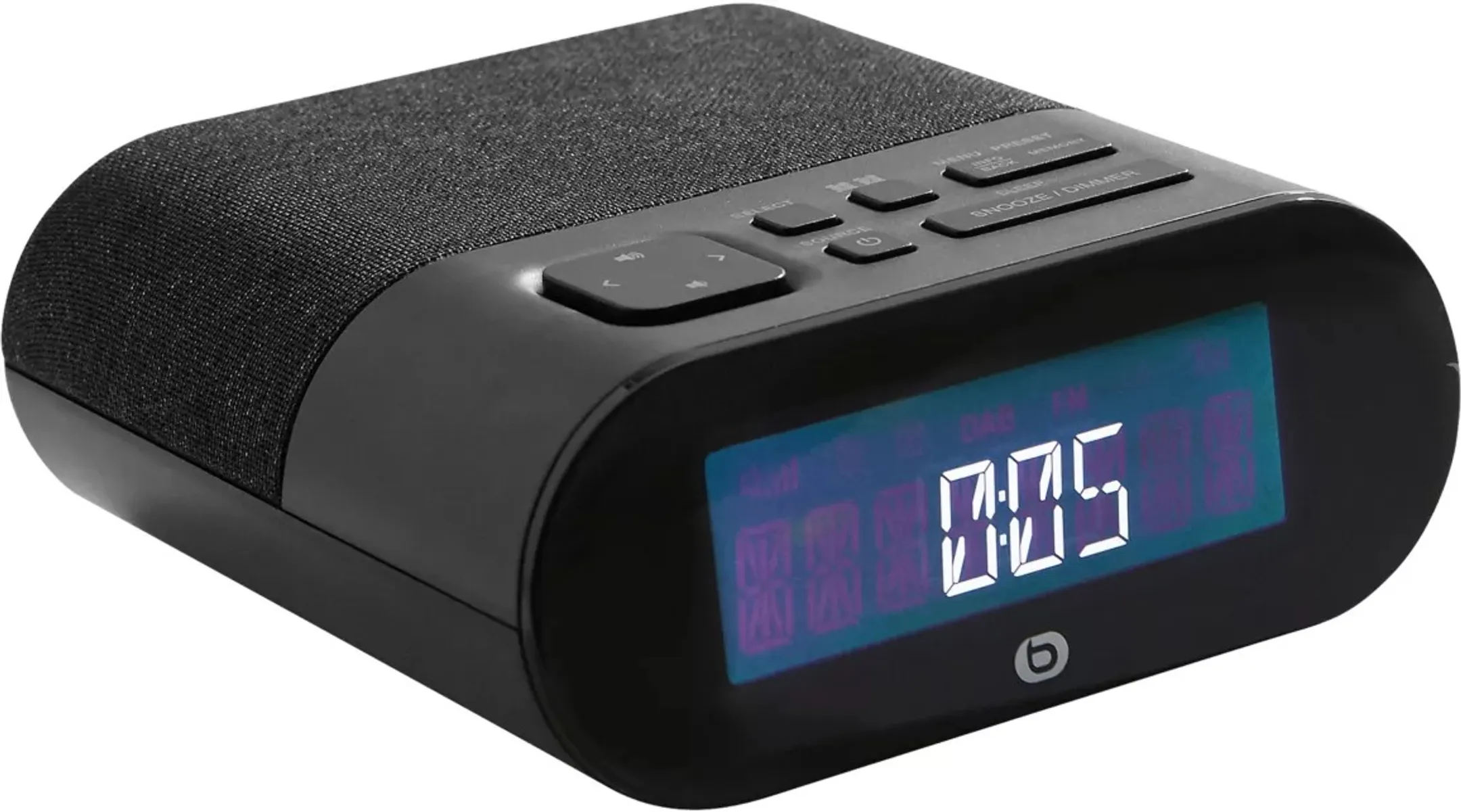 Radio réveil DAB+ - RRVT-150DAB+ - Noir