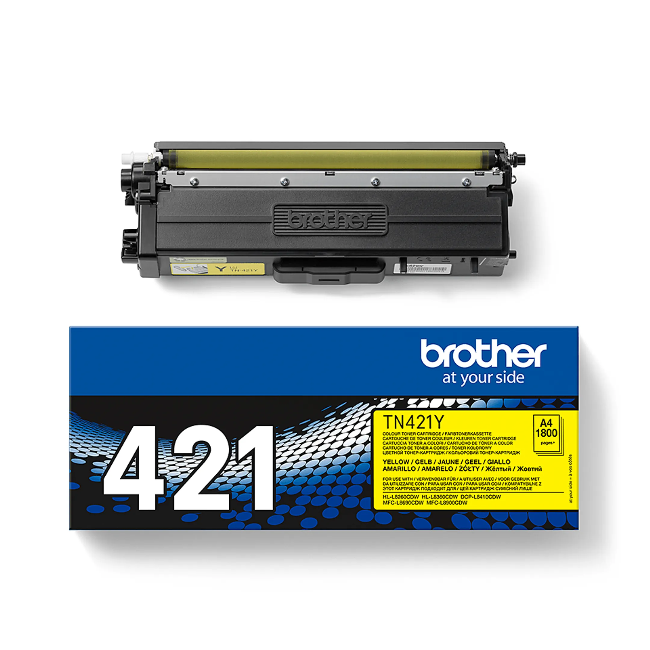 Brother Toner TN-421Y Jaune image