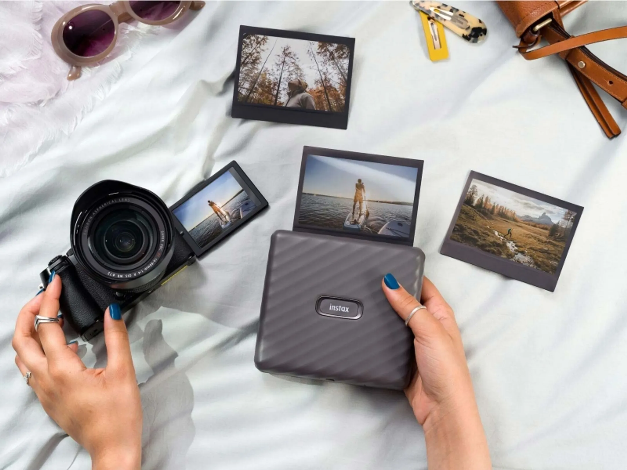Fujifilm Imprimante Photo Portable Instax Link Wide - Gris image