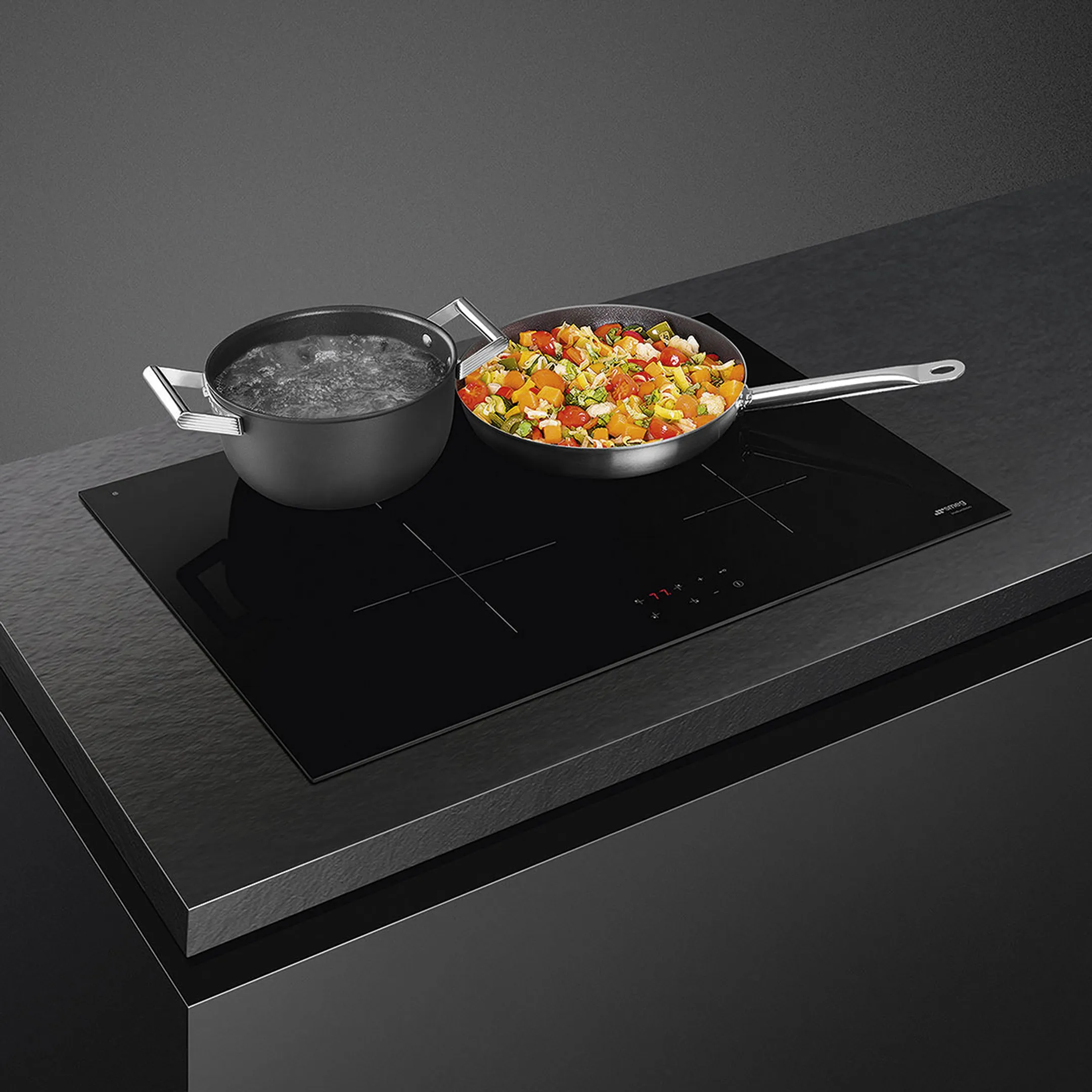 Smeg Induction hob Classica SIM3844D image