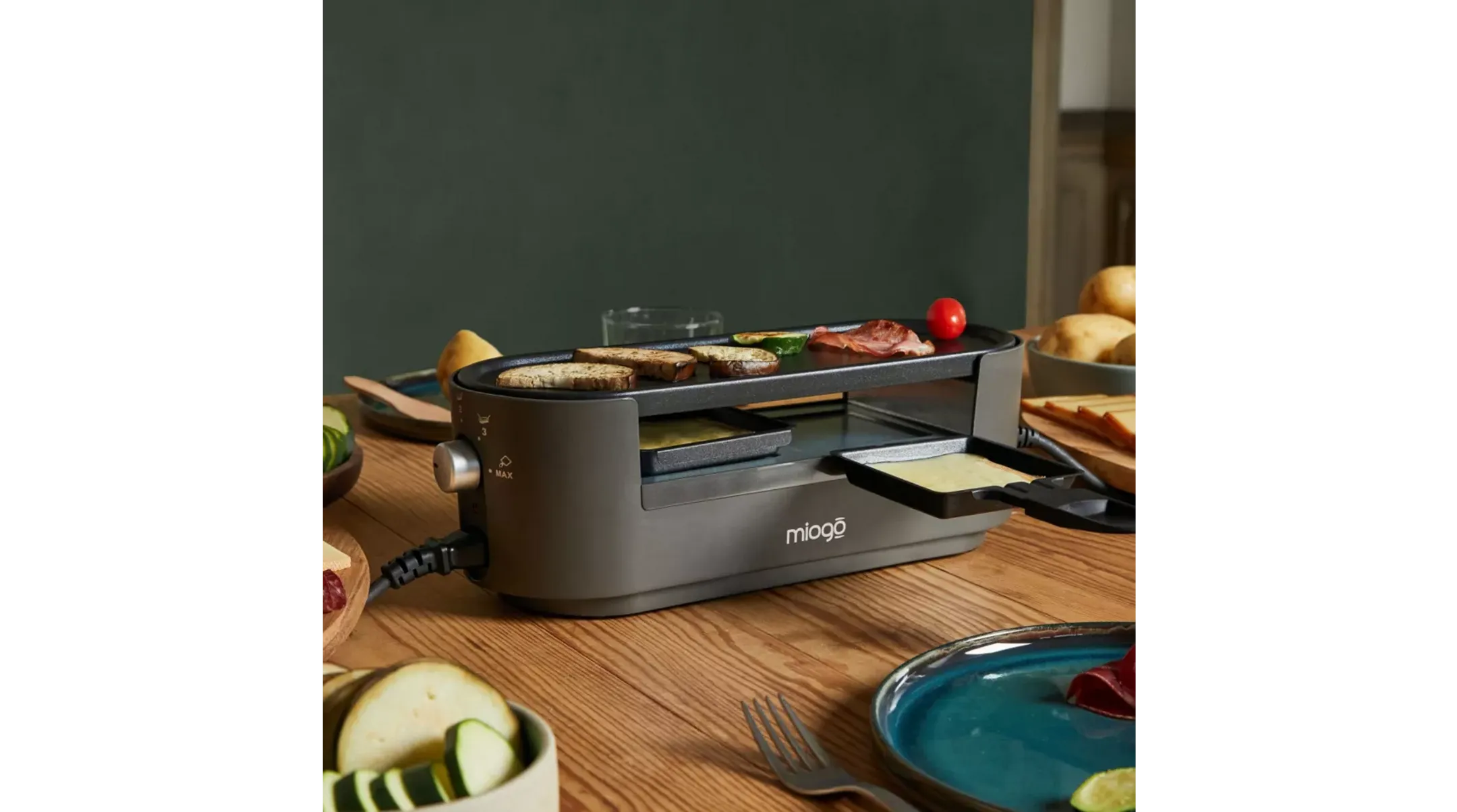 MIOGO Raclette Fondue Multiplug image