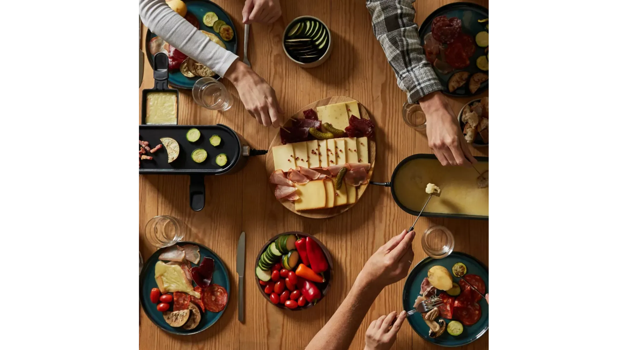 MIOGO Raclette Fondue Multiplug image