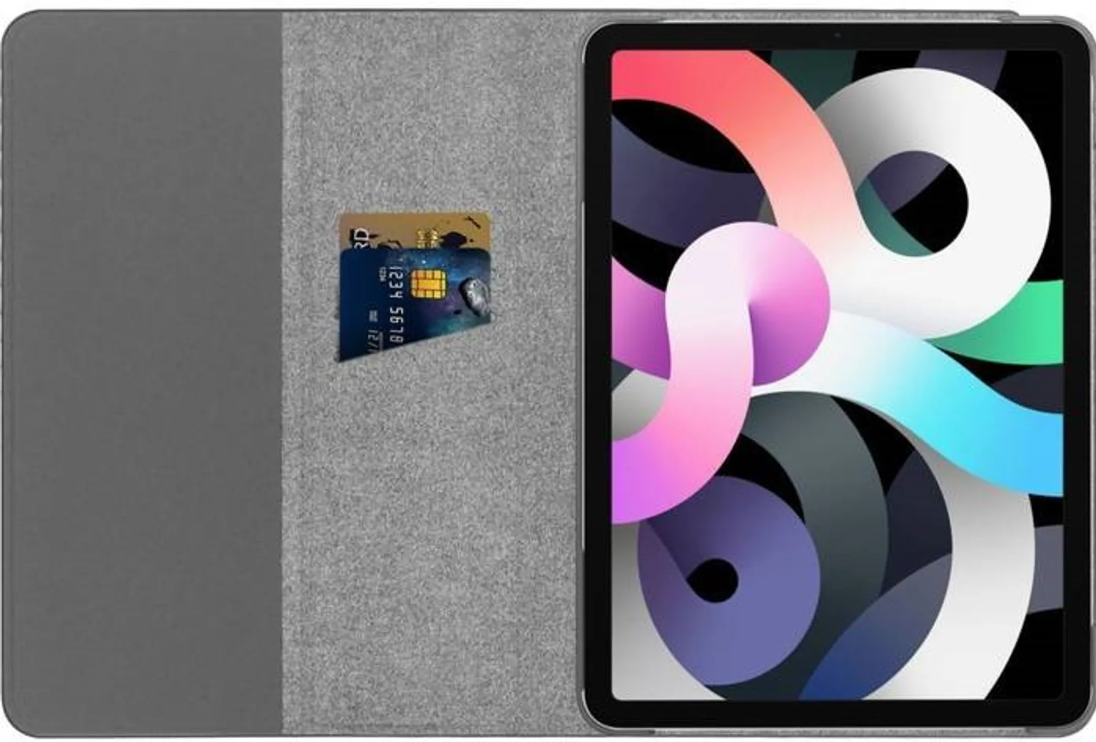 Adeqwat Étui livre rotatif pour iPad Air (2022) - Noir image