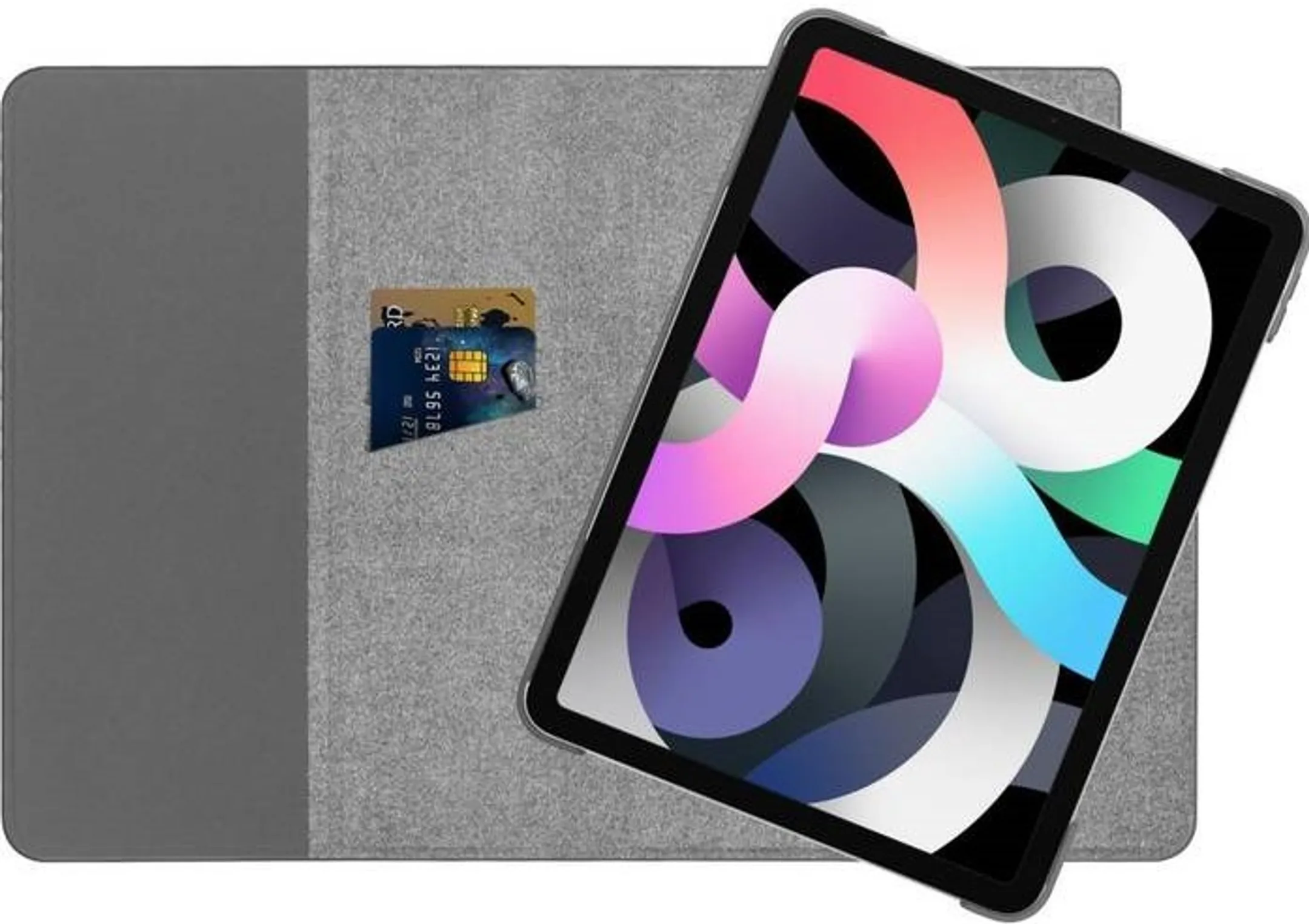 Adeqwat Étui livre rotatif pour iPad Air (2022) - Noir image