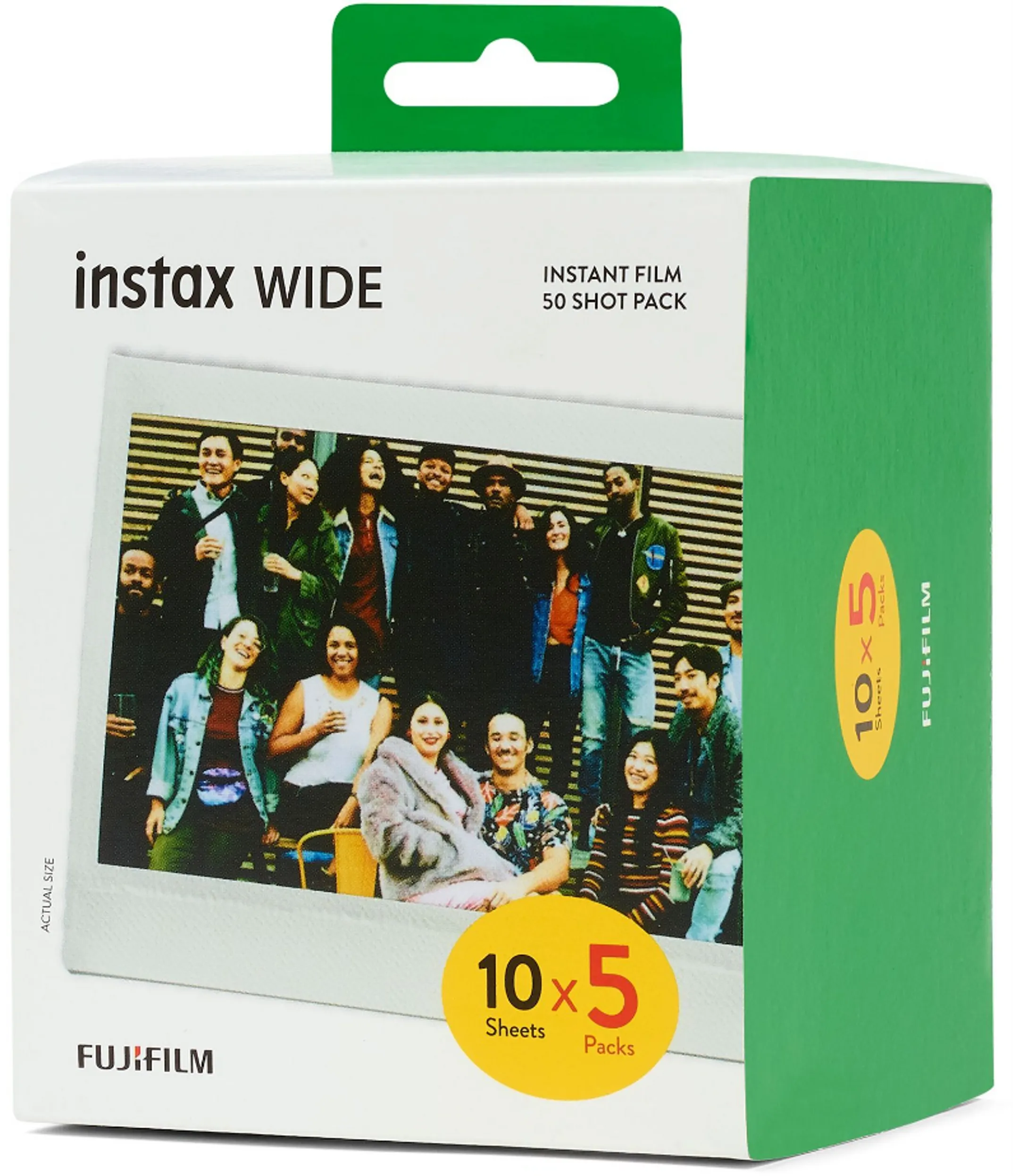 Instant-Fotopapier Film Instax Wide - 50 shots