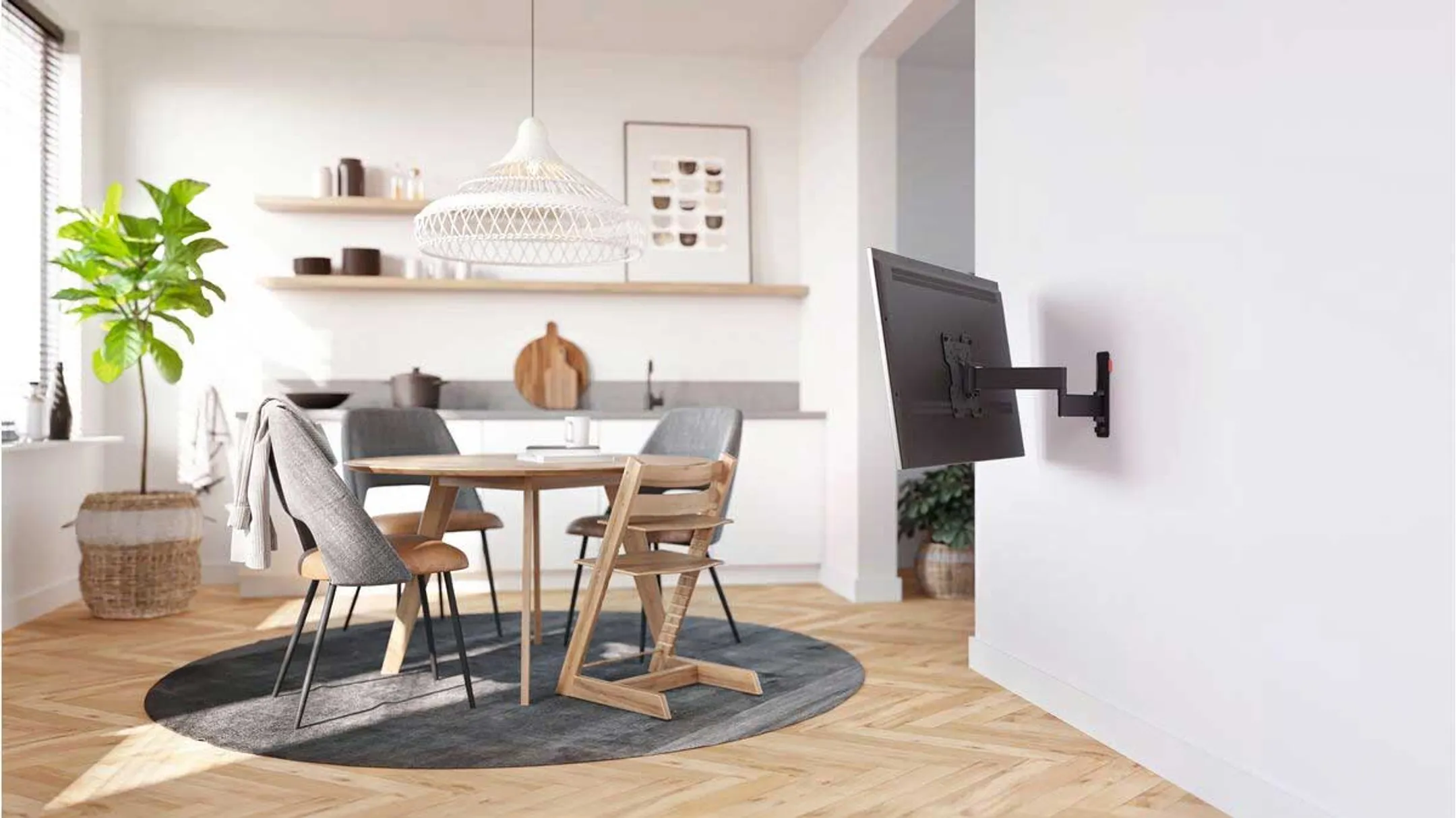 Vogels Support TV orientable TVM 3245 - 19" à 43" - Noir image