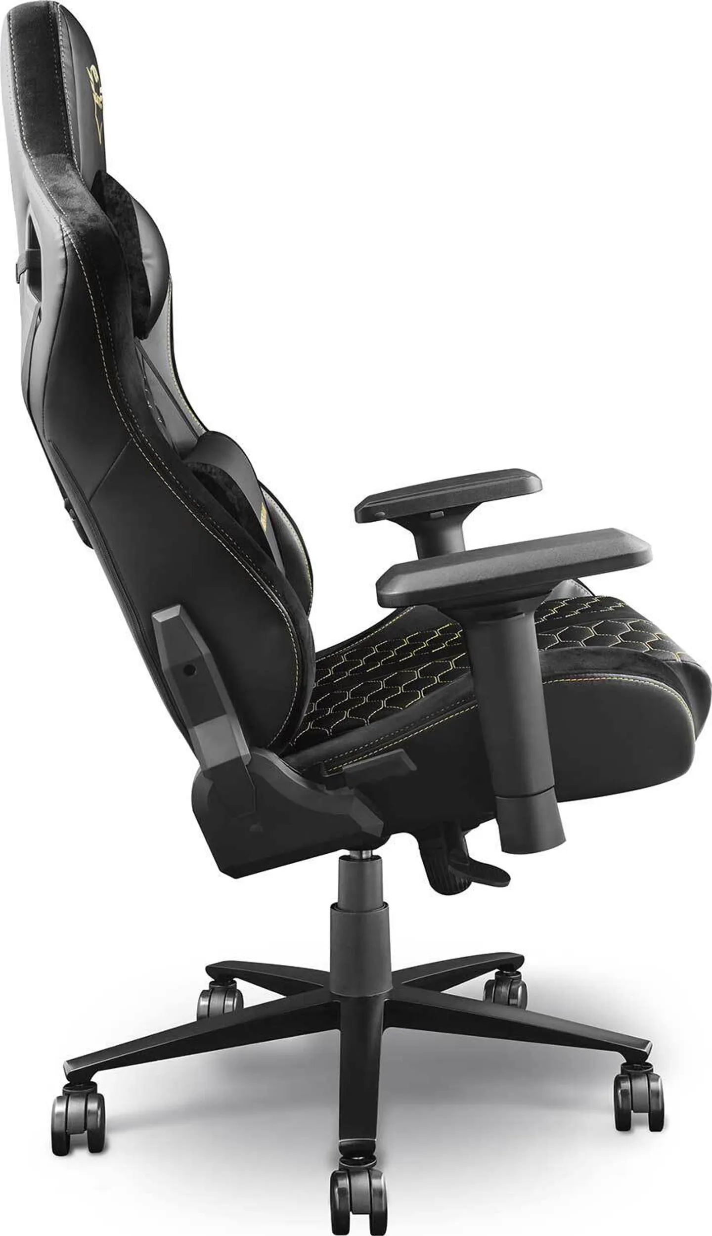 Scrivania Gaming Trust GXT 712 Dynamus 120x60cm - Con Porta Bevande, Supporto Cuffie E Gestione Cavi - Foto 13