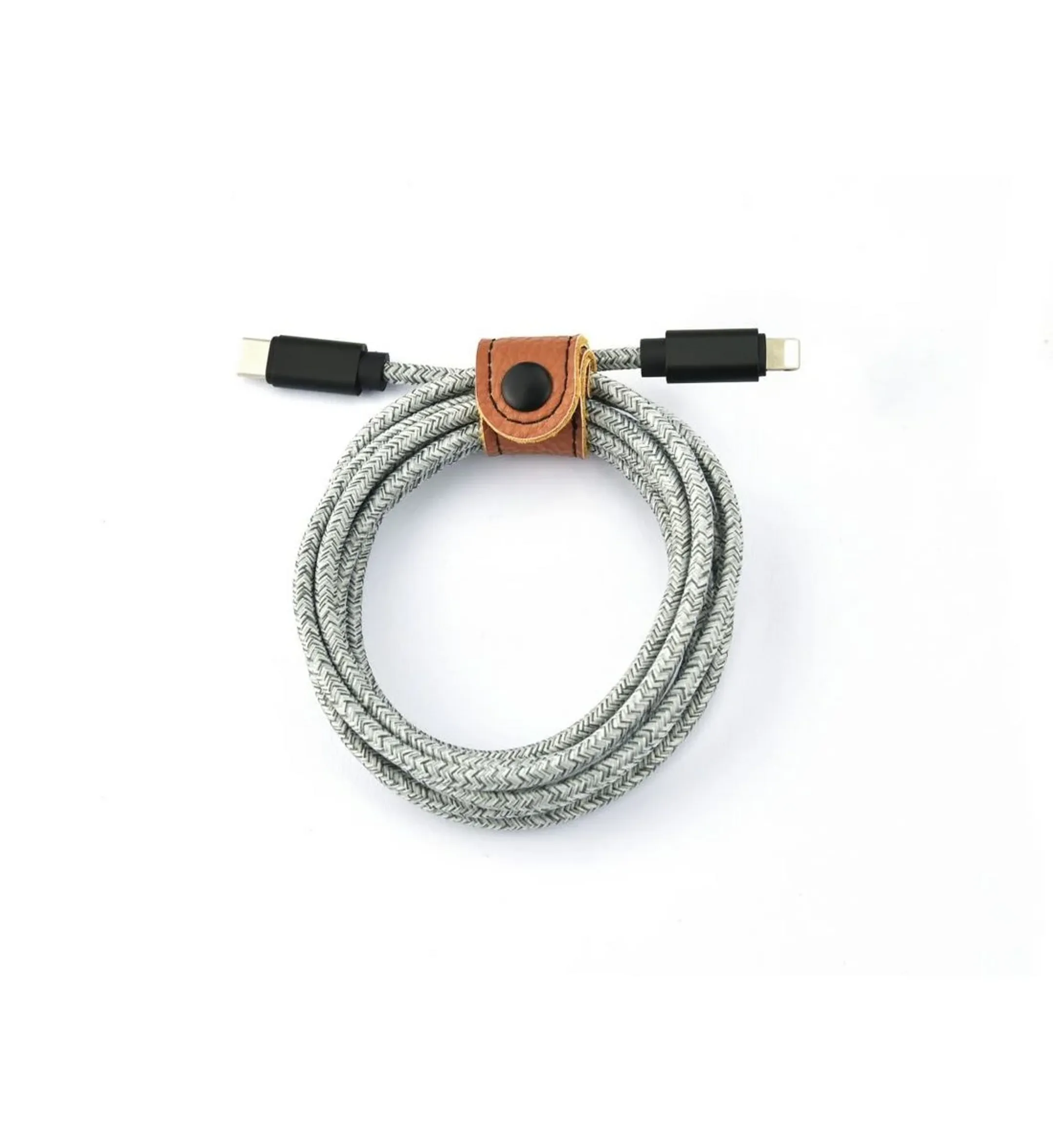 Adeqwat Câble Lightning vers USB C - 2 m. - Gris image