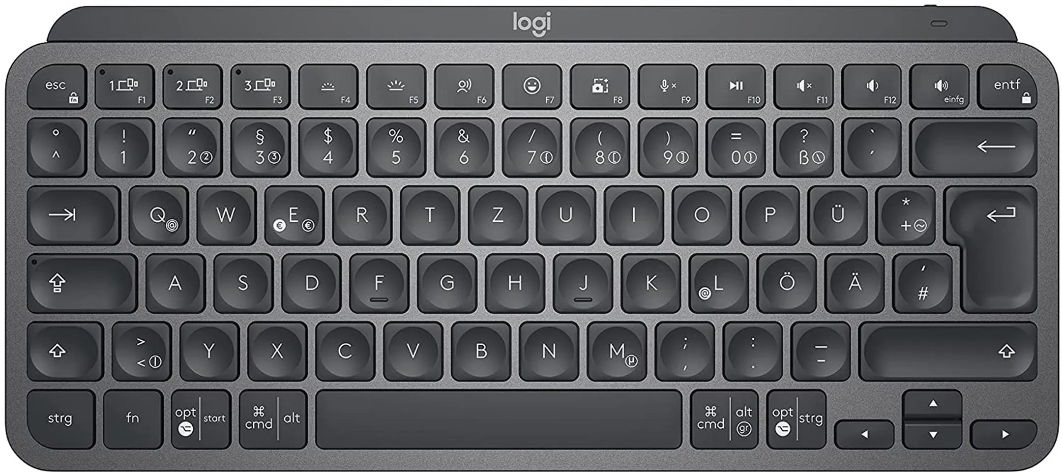 Clavier sans Fil MX Keys Mini - QWERTZ (SF) - Graphite