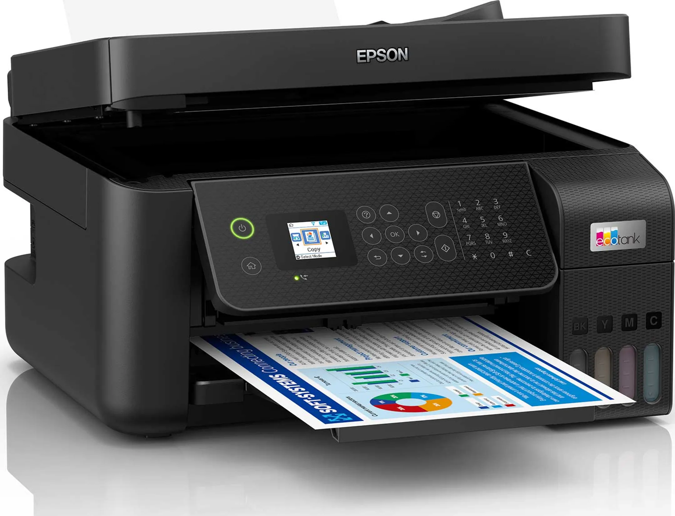 Epson Imprimante Multifonction EcoTank ET-4800 - Noir image