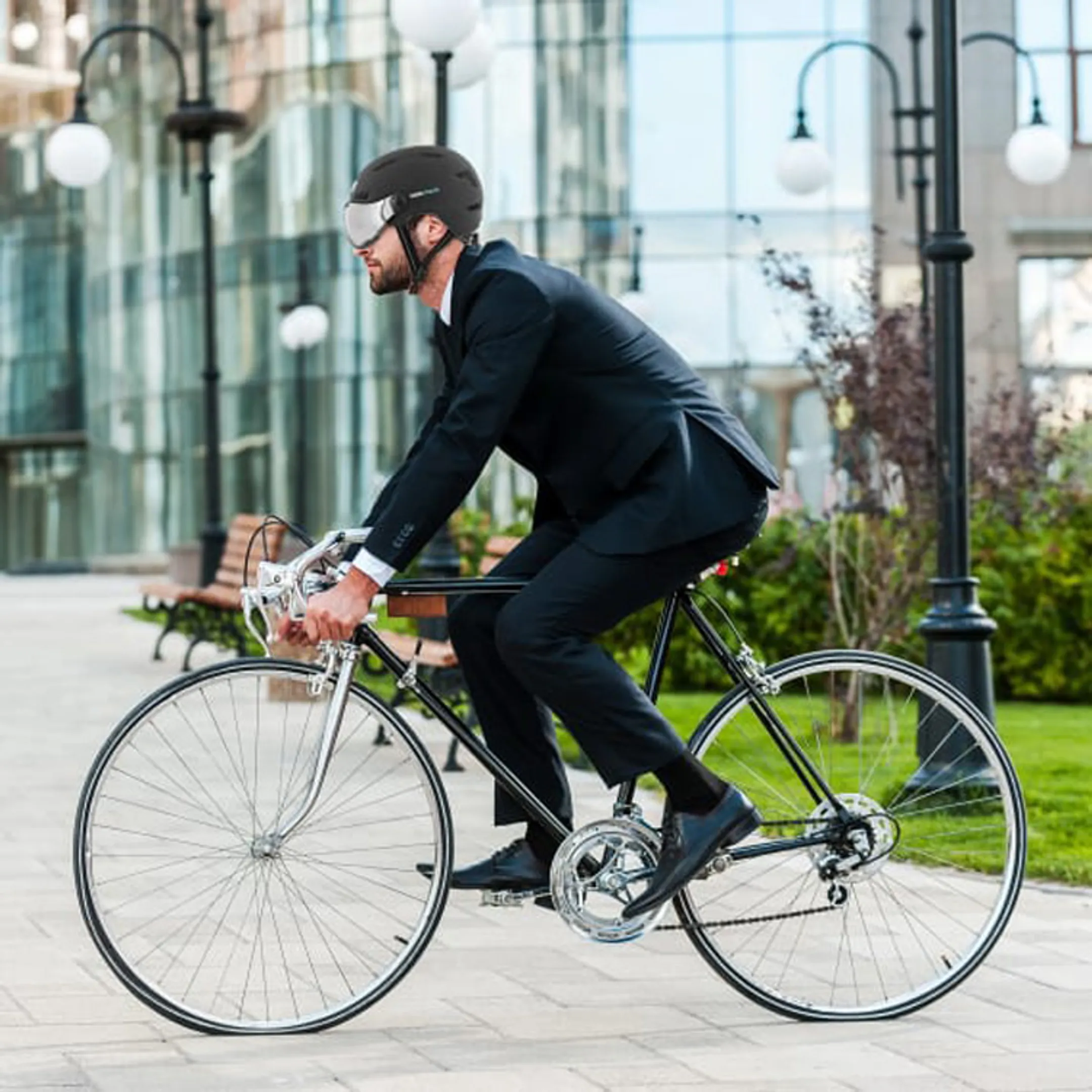 TNB Protective helmet with LED - Size L image