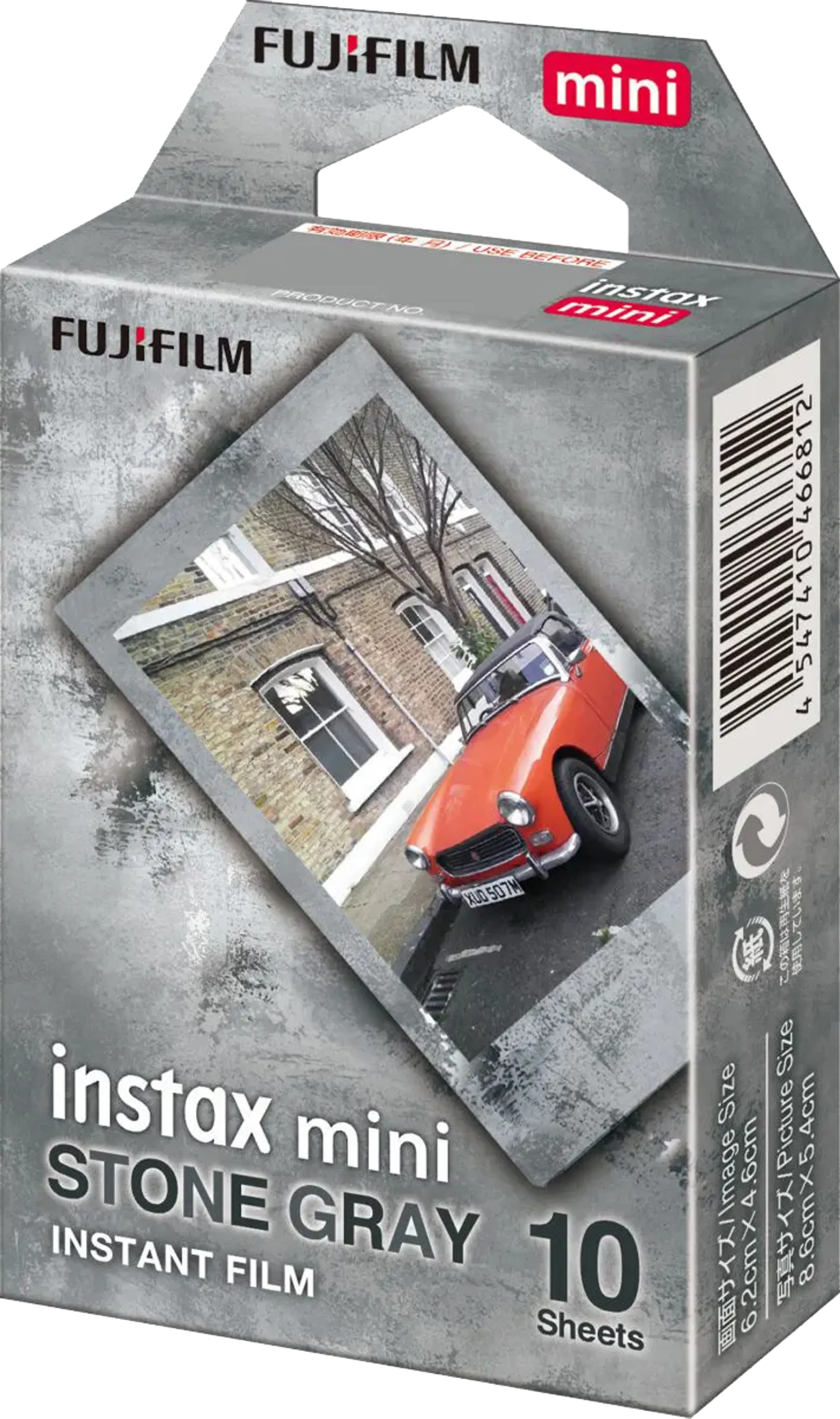 instax mini Stone Gray instant film - 10 feuilles