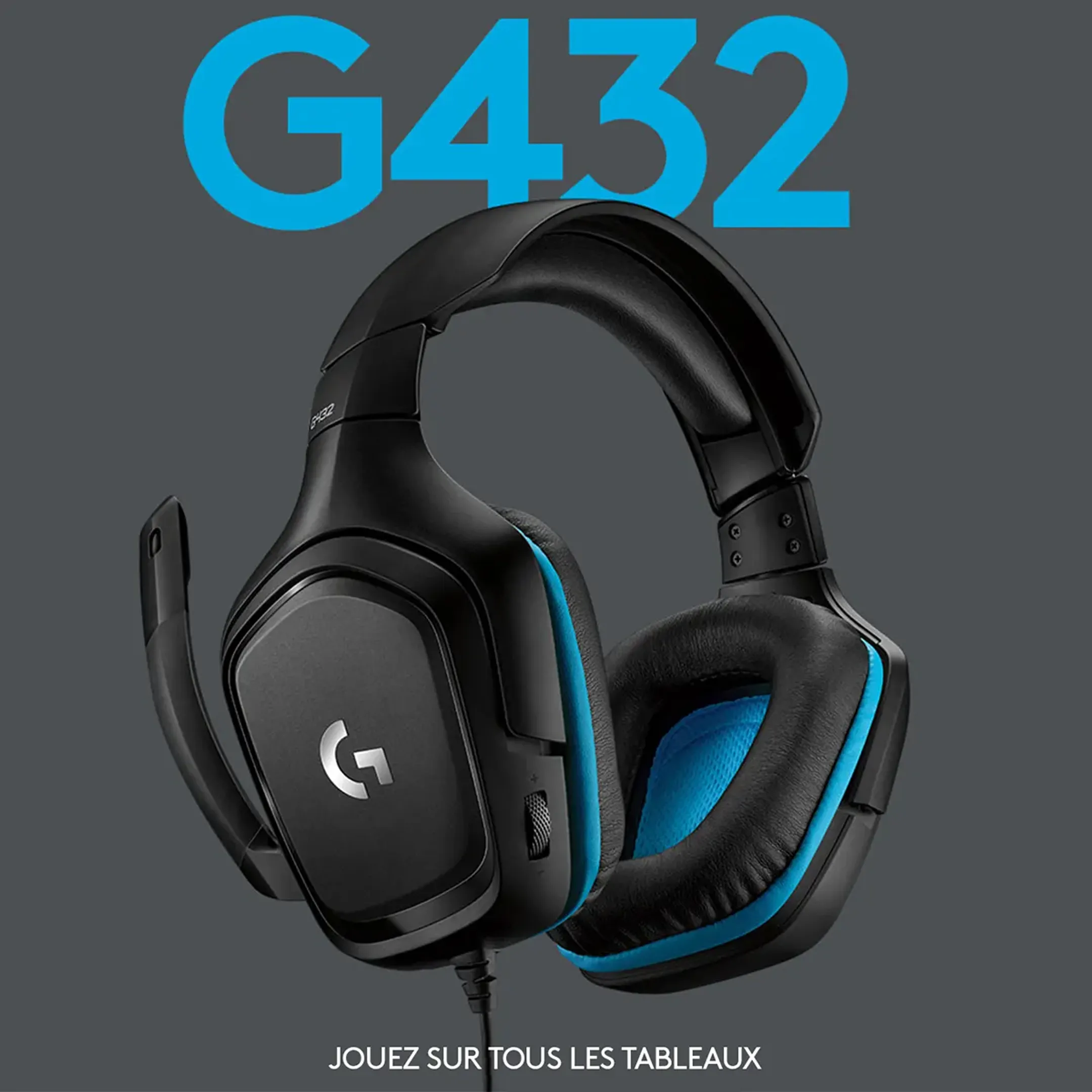 Logitech G Casque Gaming 7.1 G432 - Noir image