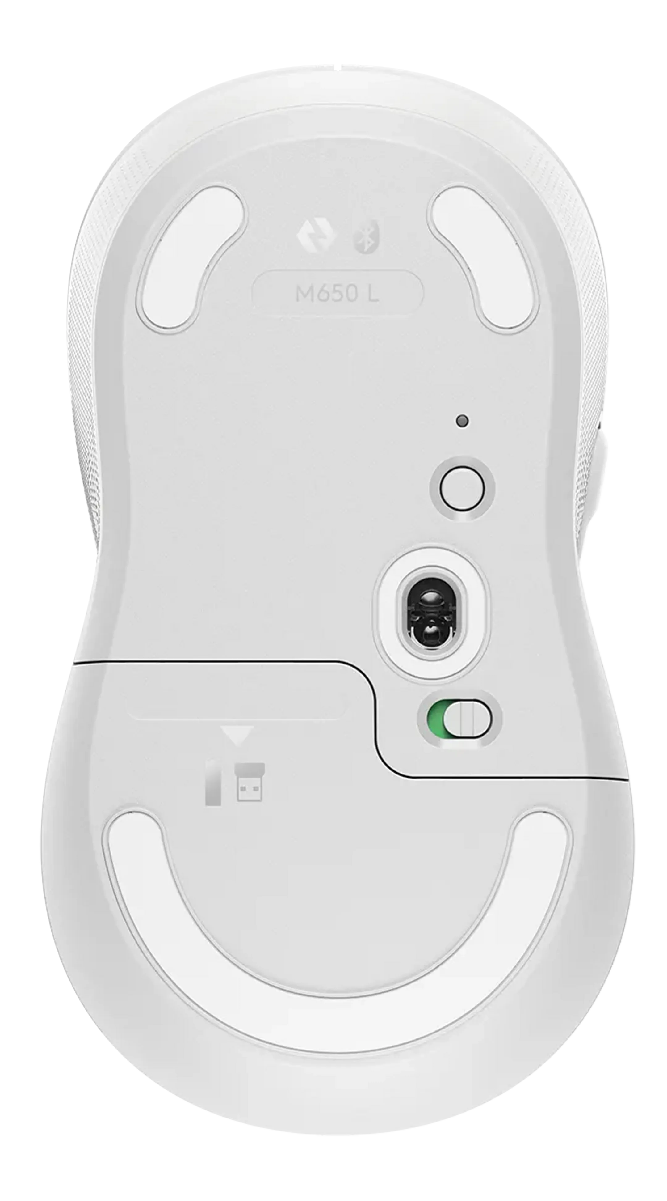Logitech Wireless Mouse Signature M650 L - Off-White image