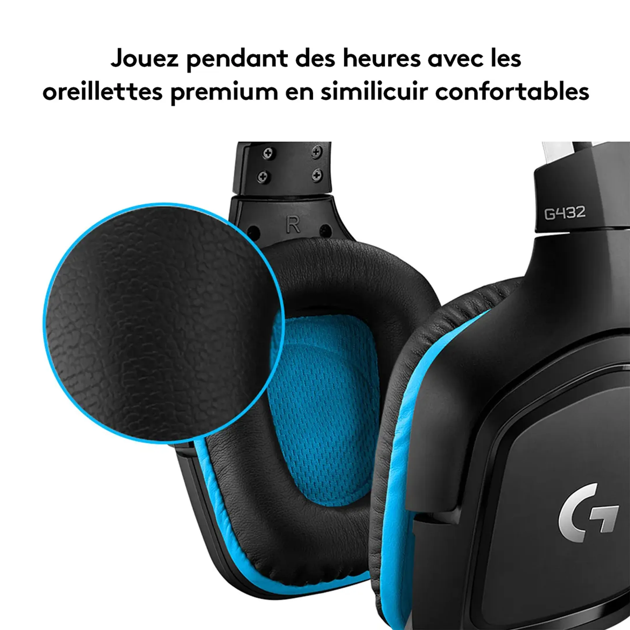 Logitech G Casque Gaming 7.1 G432 - Noir image