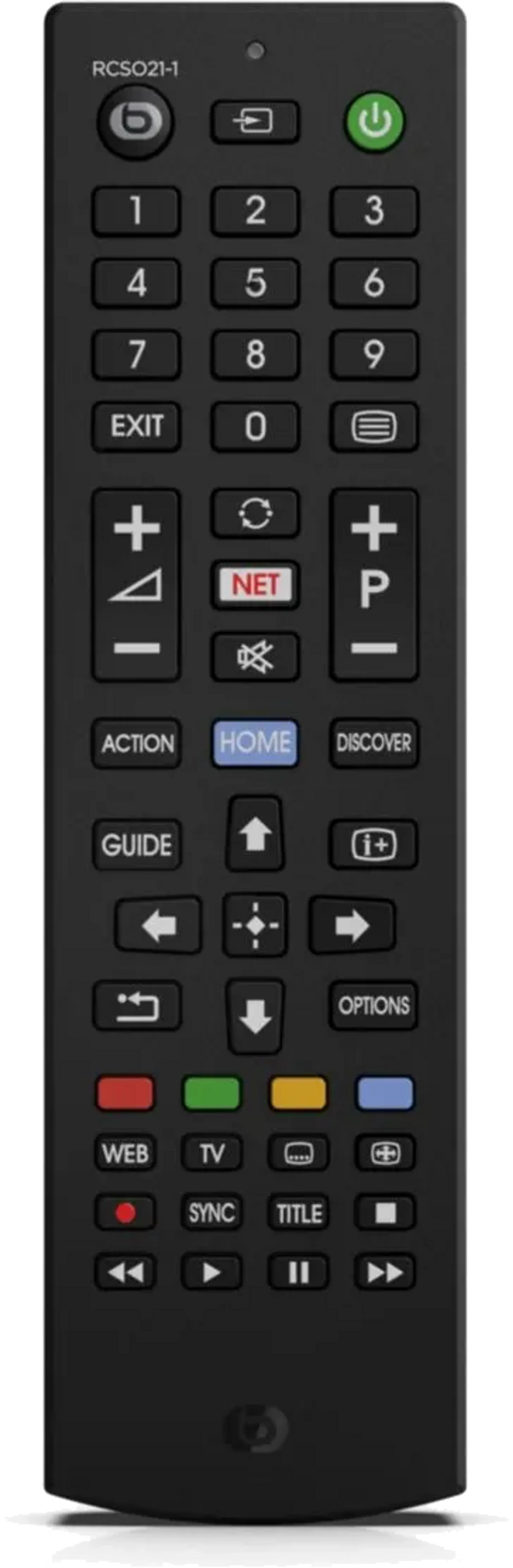 Remote control for Sony TV