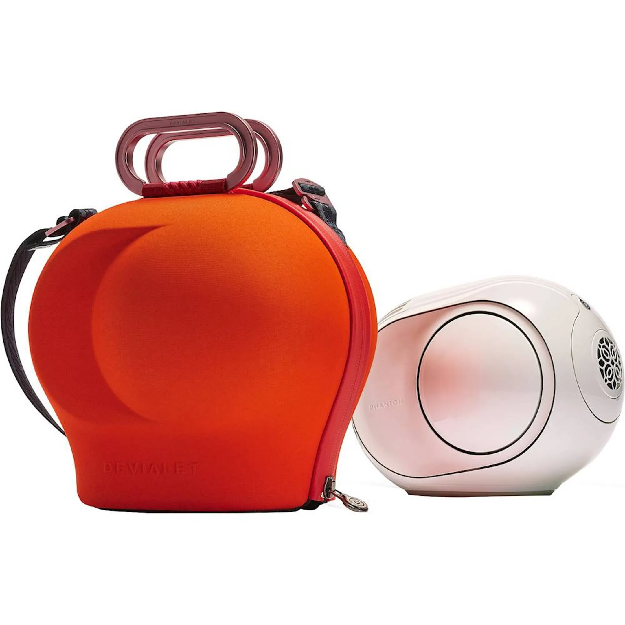 DEVIALET Sac de transport Cocoon pour Enceinte Phantom II - Jupiter Orange image