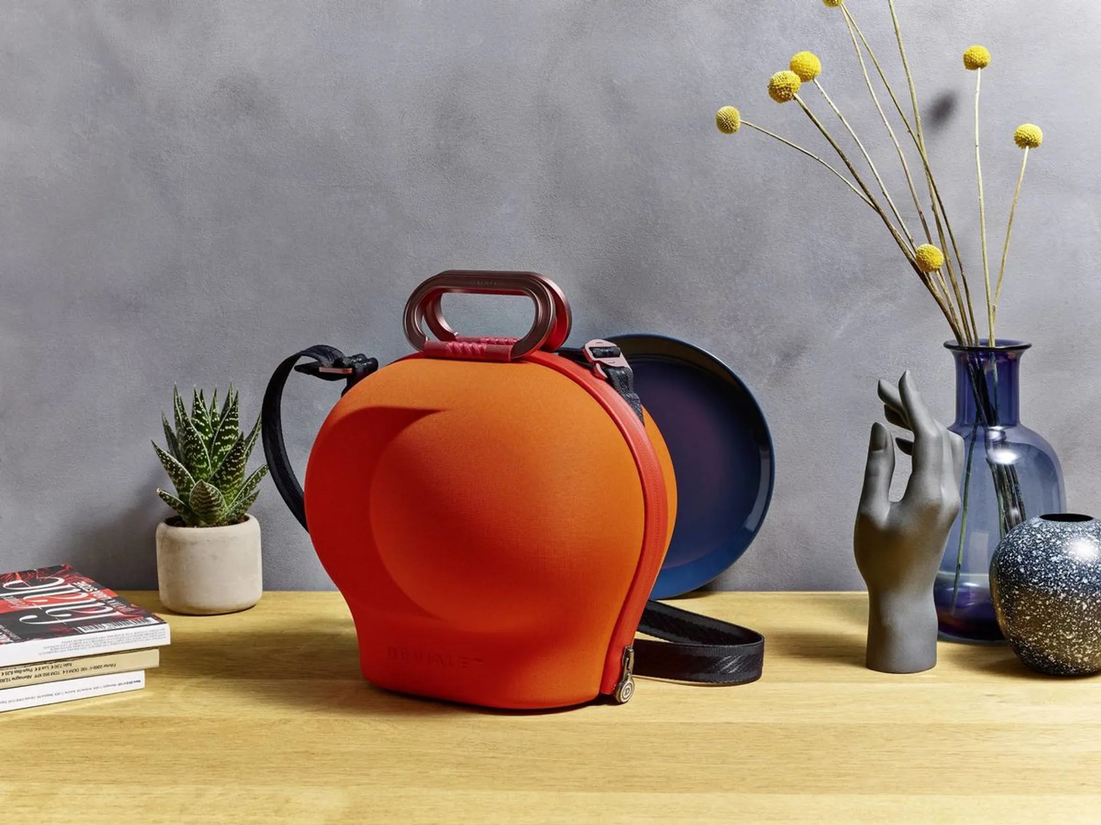 DEVIALET Sac de transport Cocoon pour Enceinte Phantom II - Jupiter Orange image