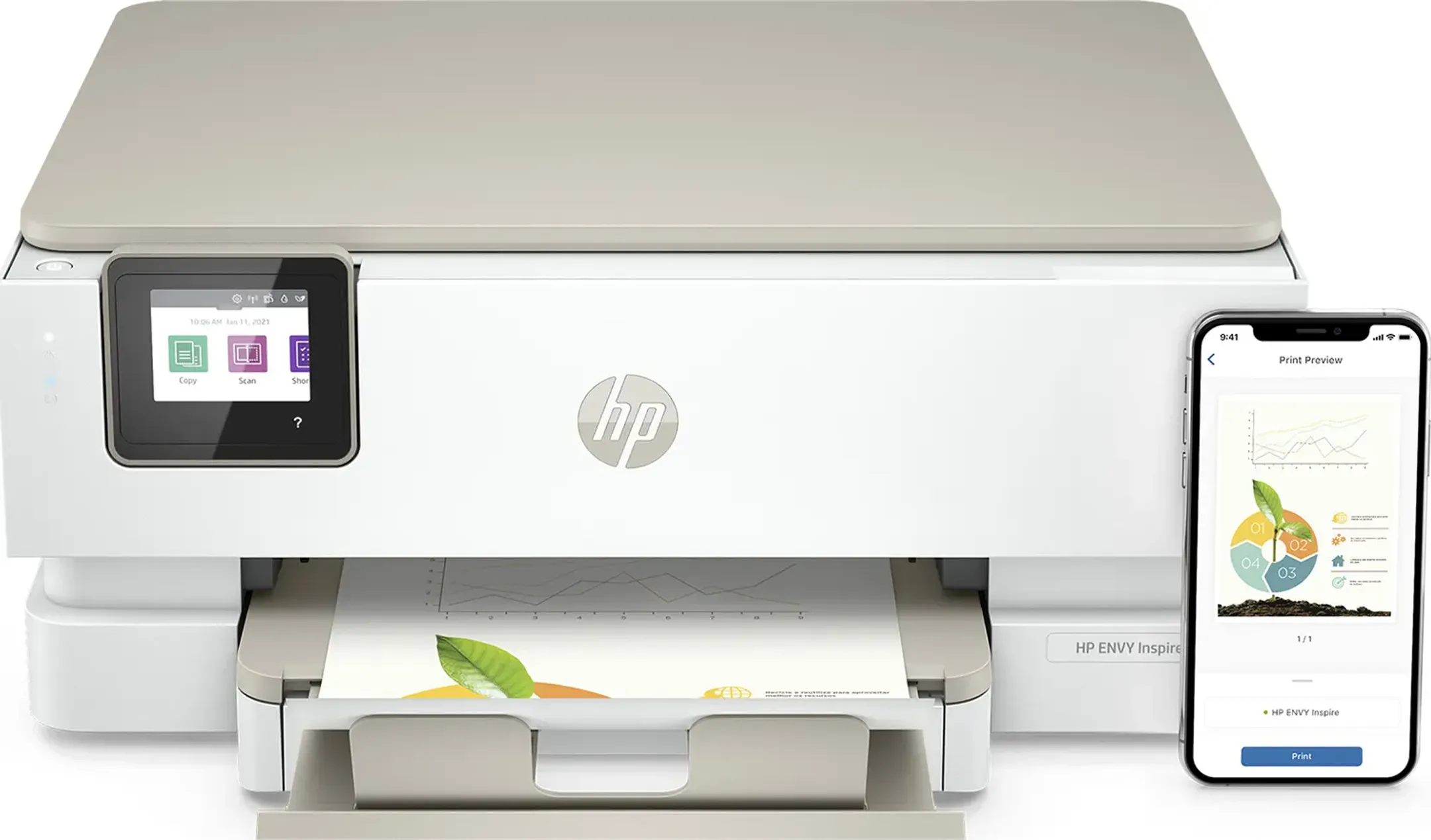 HP Multifunktionsdrucker ENVY Inspire 7224e - Instant Ink image