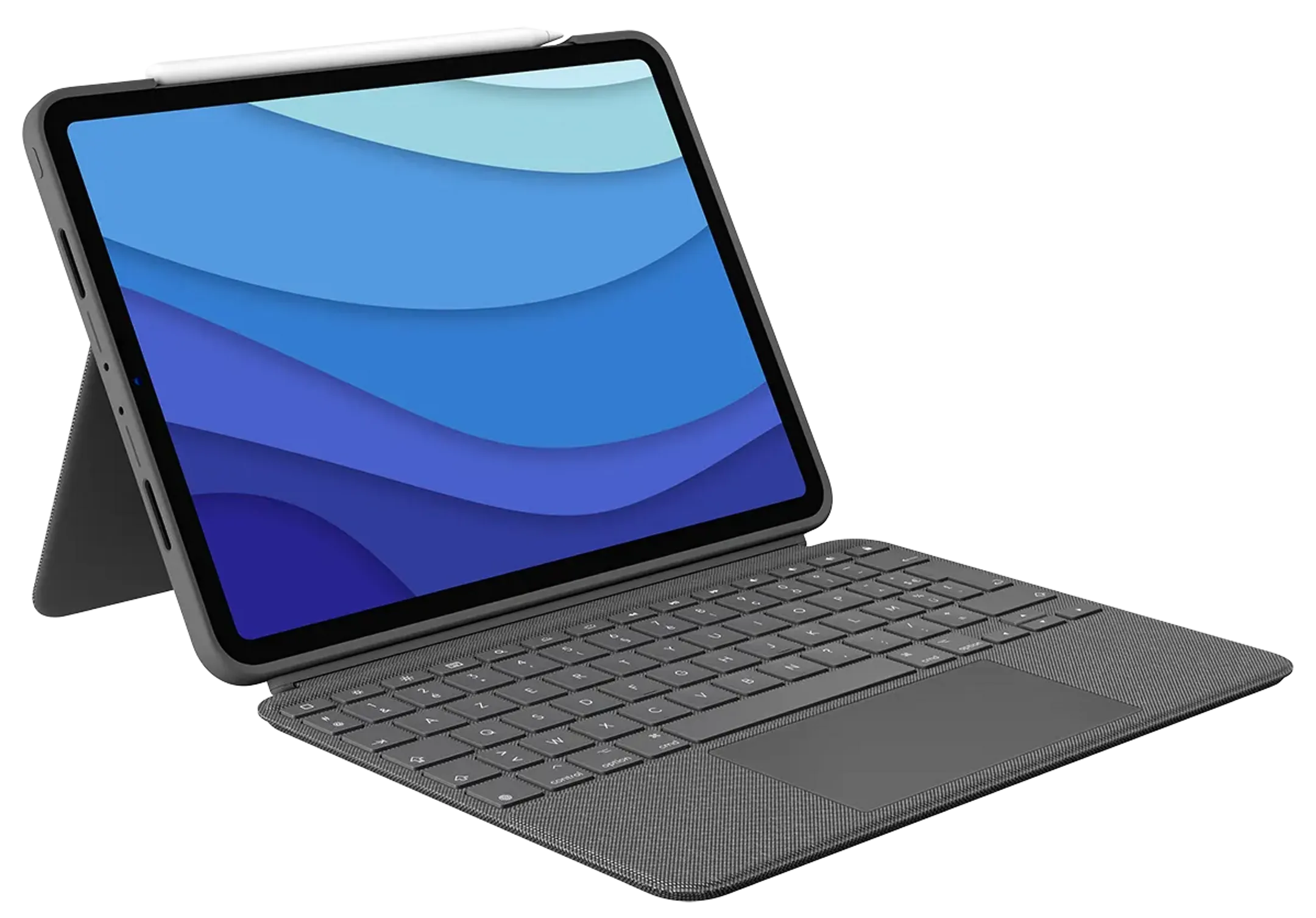 Logitech Tastatur-Case Combo Touch fur iPad Pro 11" (1st, 2nd, 3rd gen) - AZERTY (FR) - Grafit image