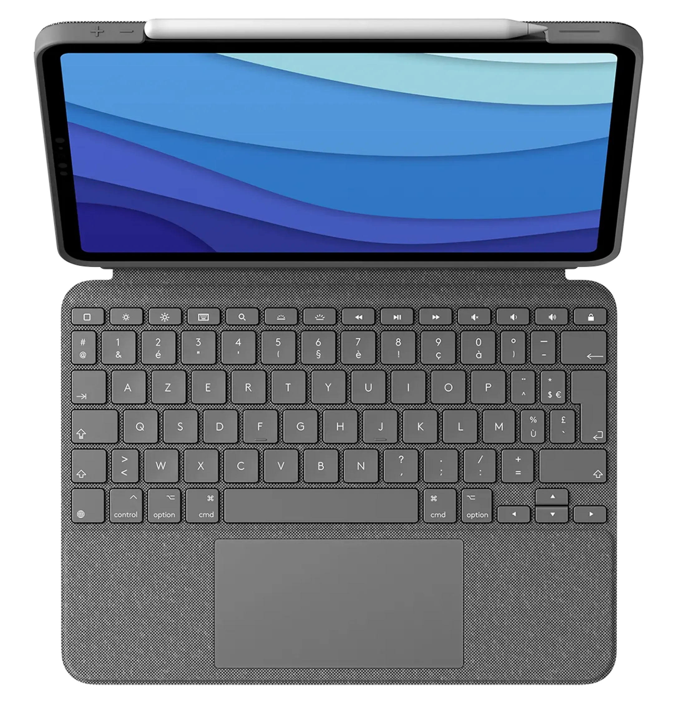 Logitech Tastatur-Case Combo Touch fur iPad Pro 11" (1st, 2nd, 3rd gen) - AZERTY (FR) - Grafit image