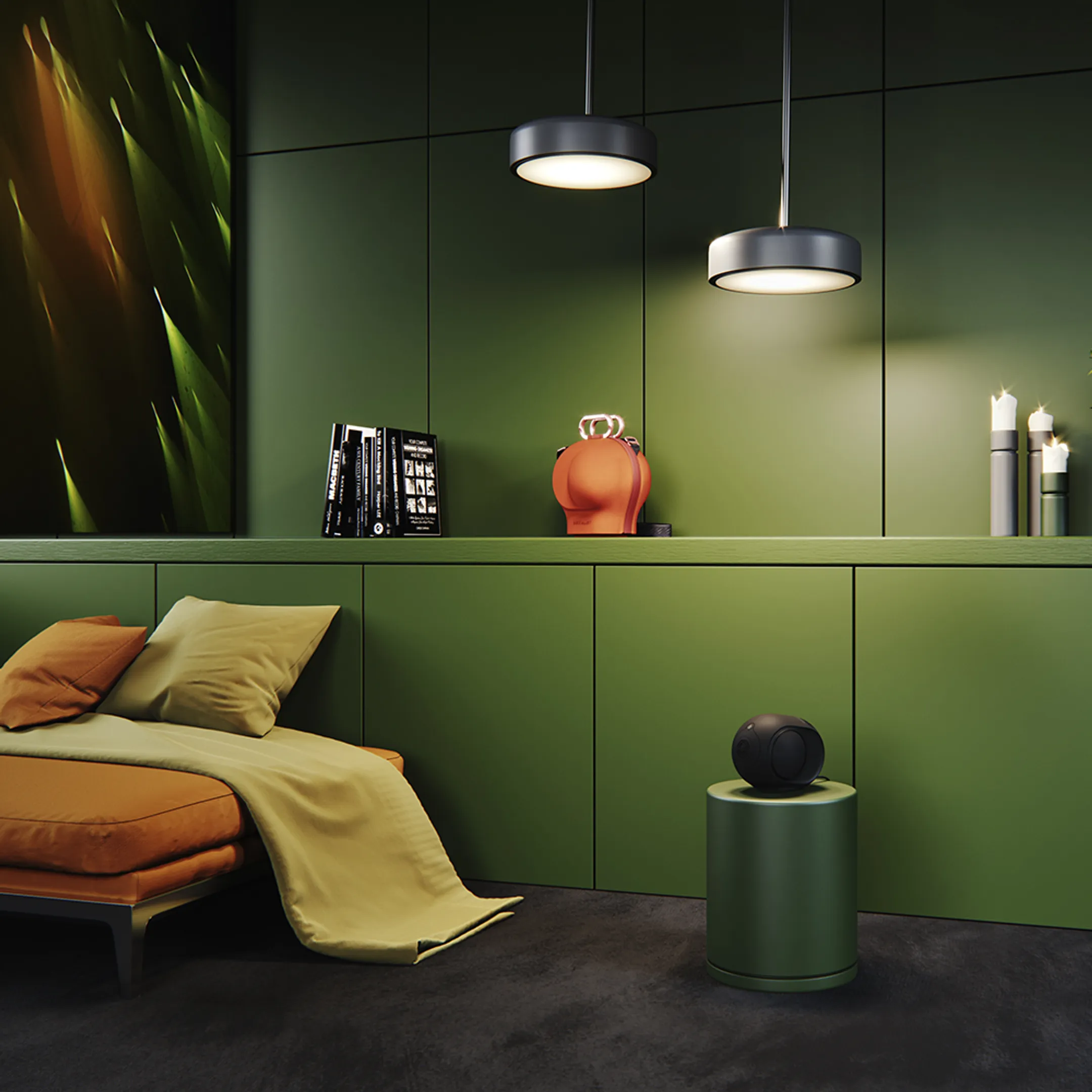 DEVIALET Enceinte Bluetooth et WiFi Phantom II 95 dB - Noir image