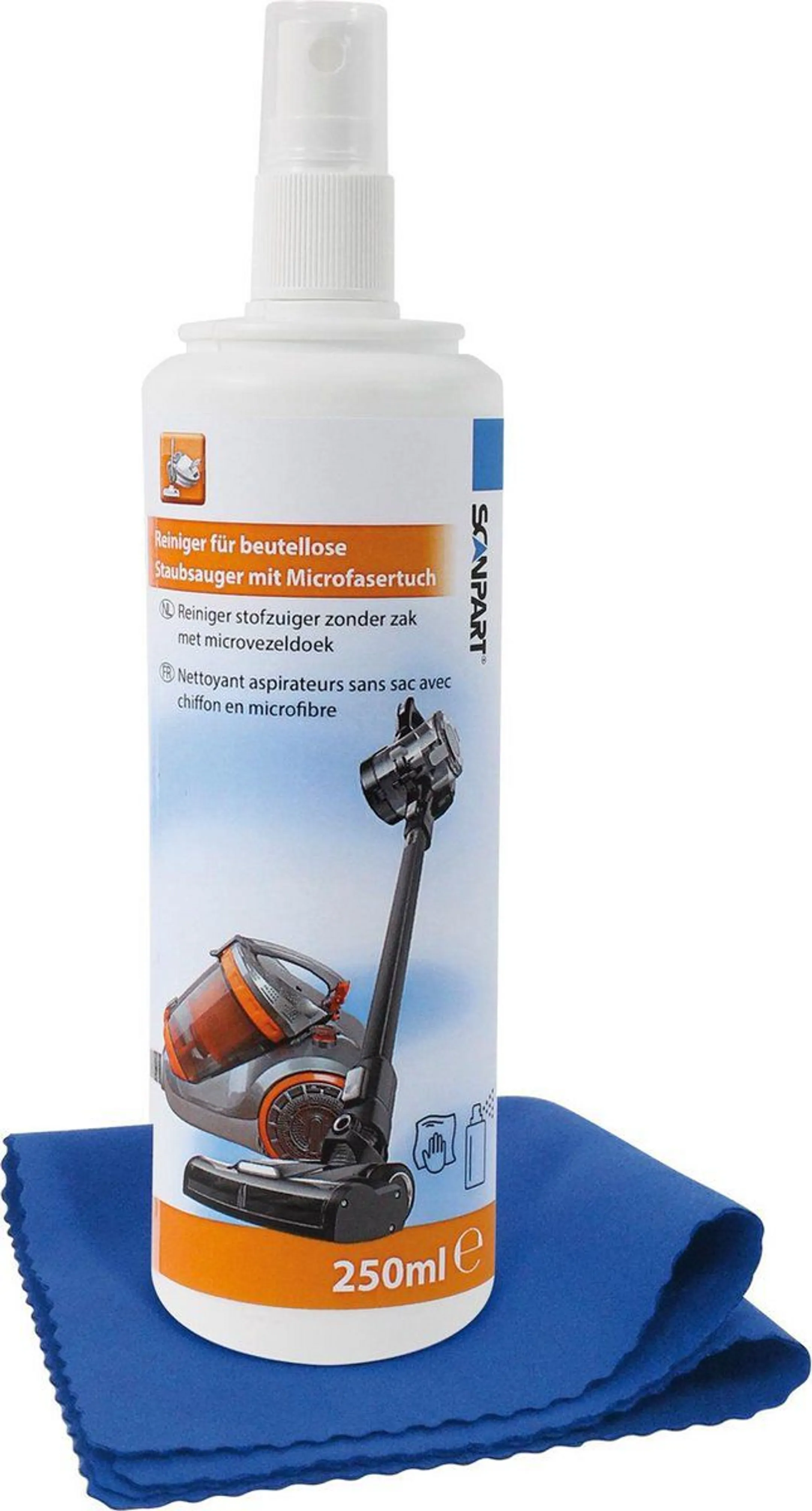 Scanpart Nettoyant + chiffon pour aspirateur sans sac image