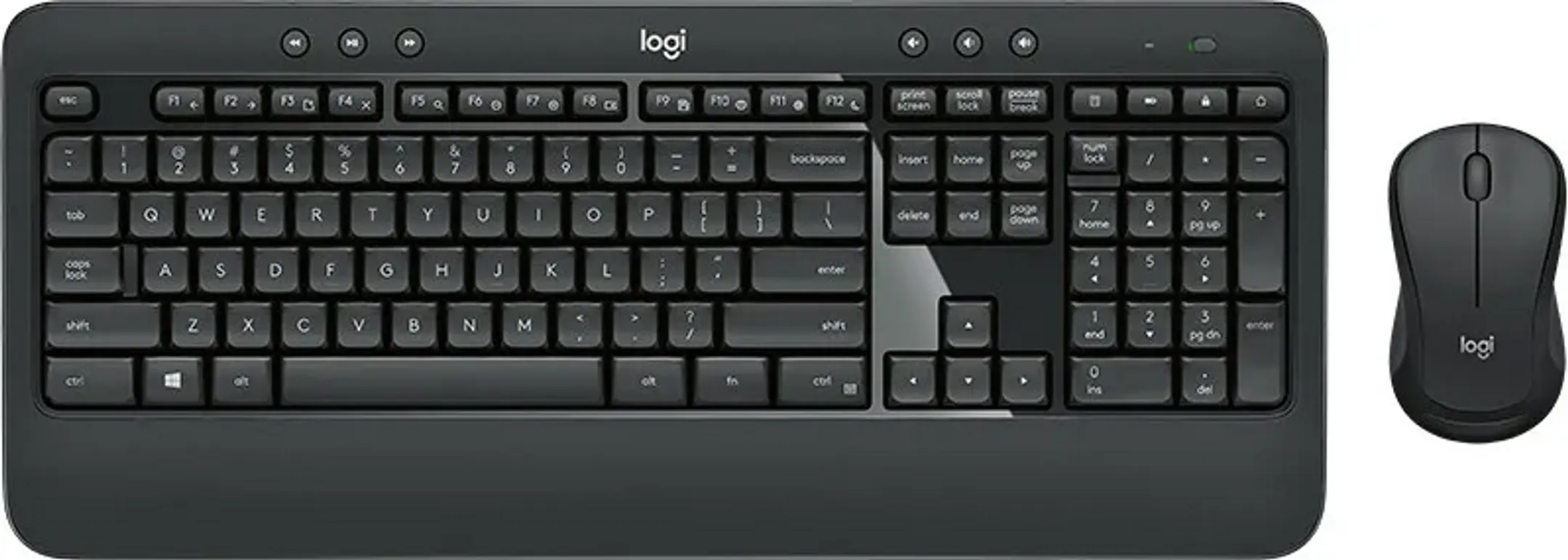 Logitech Tastatur + Maus - Kabellose - MK540 Advanced - QWERTZ (SF) - Schwarz image