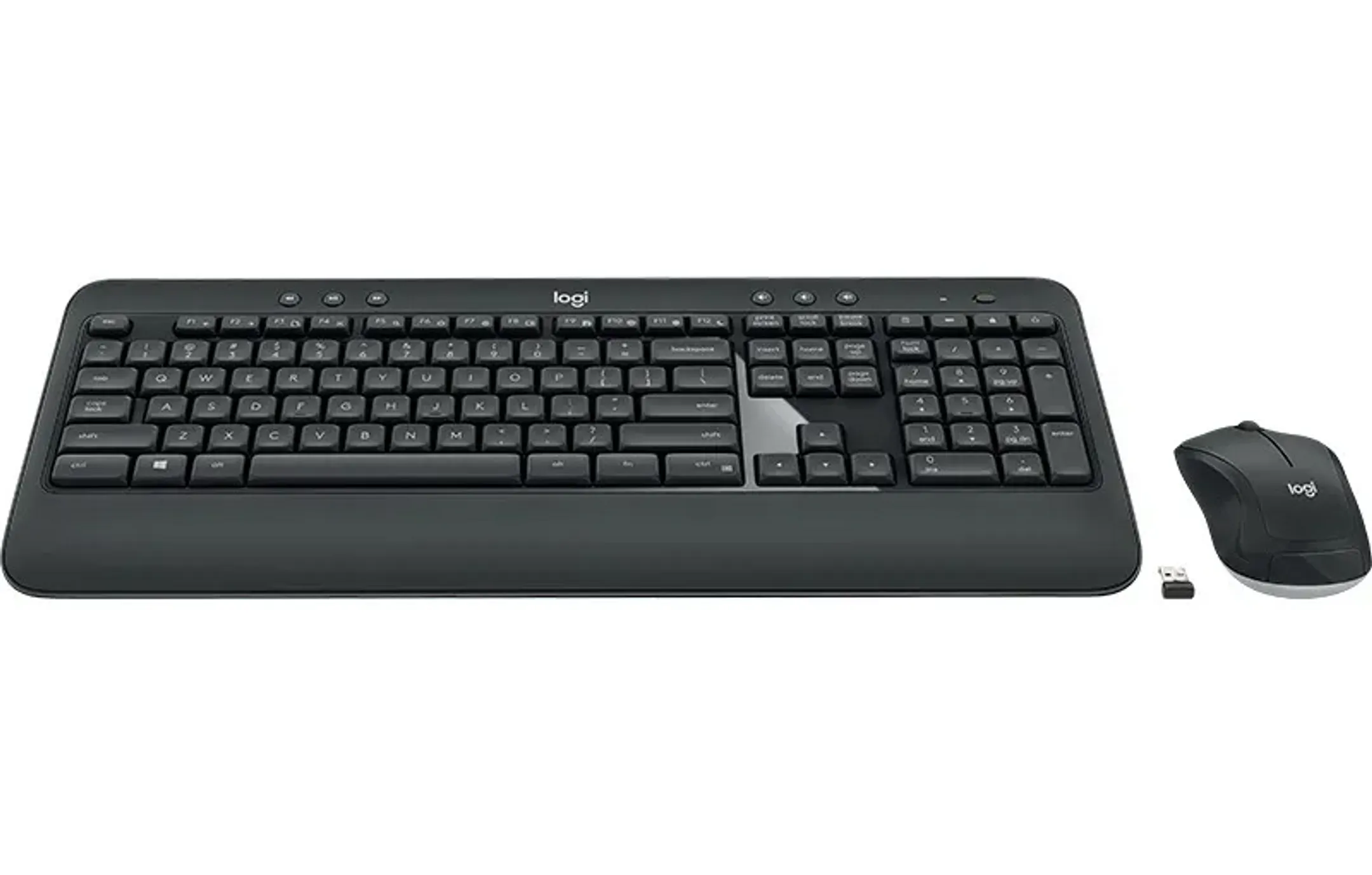 Logitech Tastatur + Maus - Kabellose - MK540 Advanced - QWERTZ (SF) - Schwarz image