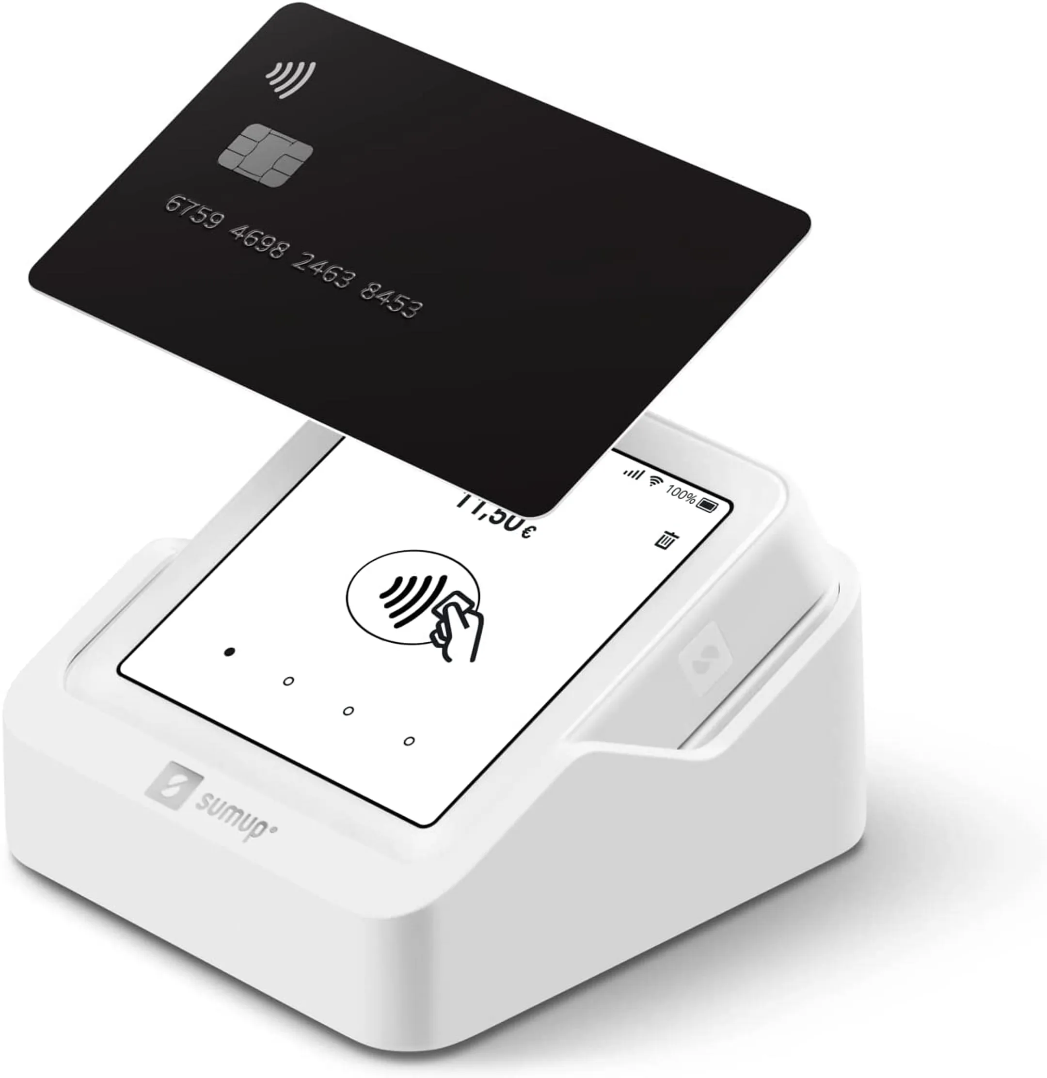 Terminal de paiement SumUp Solo et station de recharge