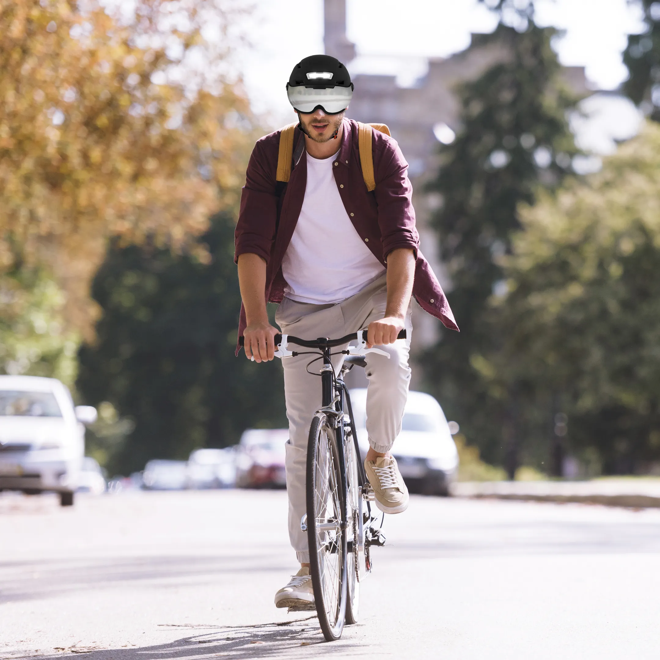 TNB Protective helmet with LED - Size L image