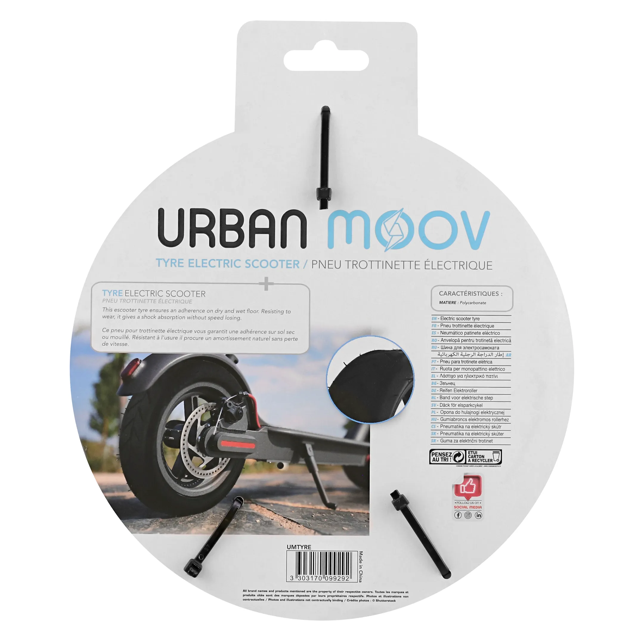 Urban Moov Reifen 8,5" für E-Scooter image