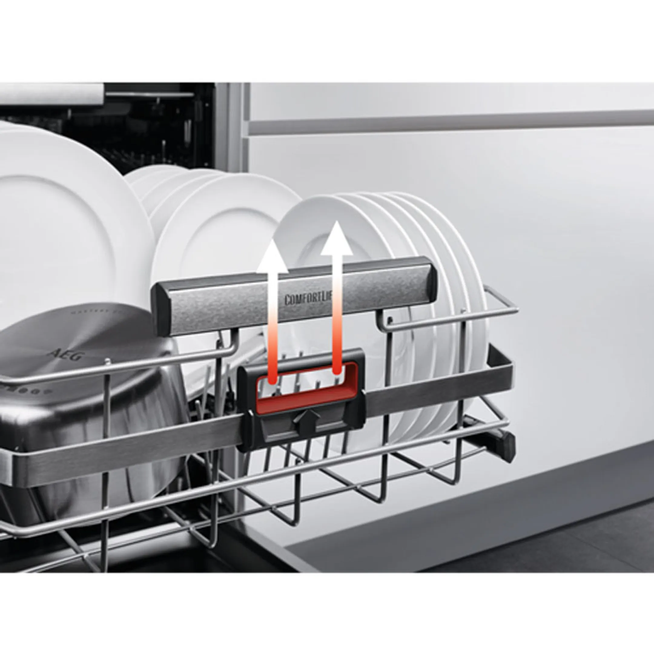 AEG ComfortLift AirDry Dishwasher FFB83816PM  image