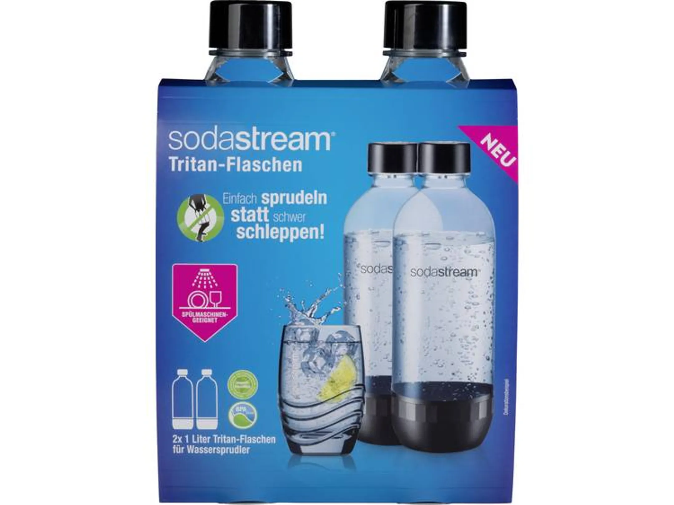 Sodastream Pack 2 Bouteilles 1L image