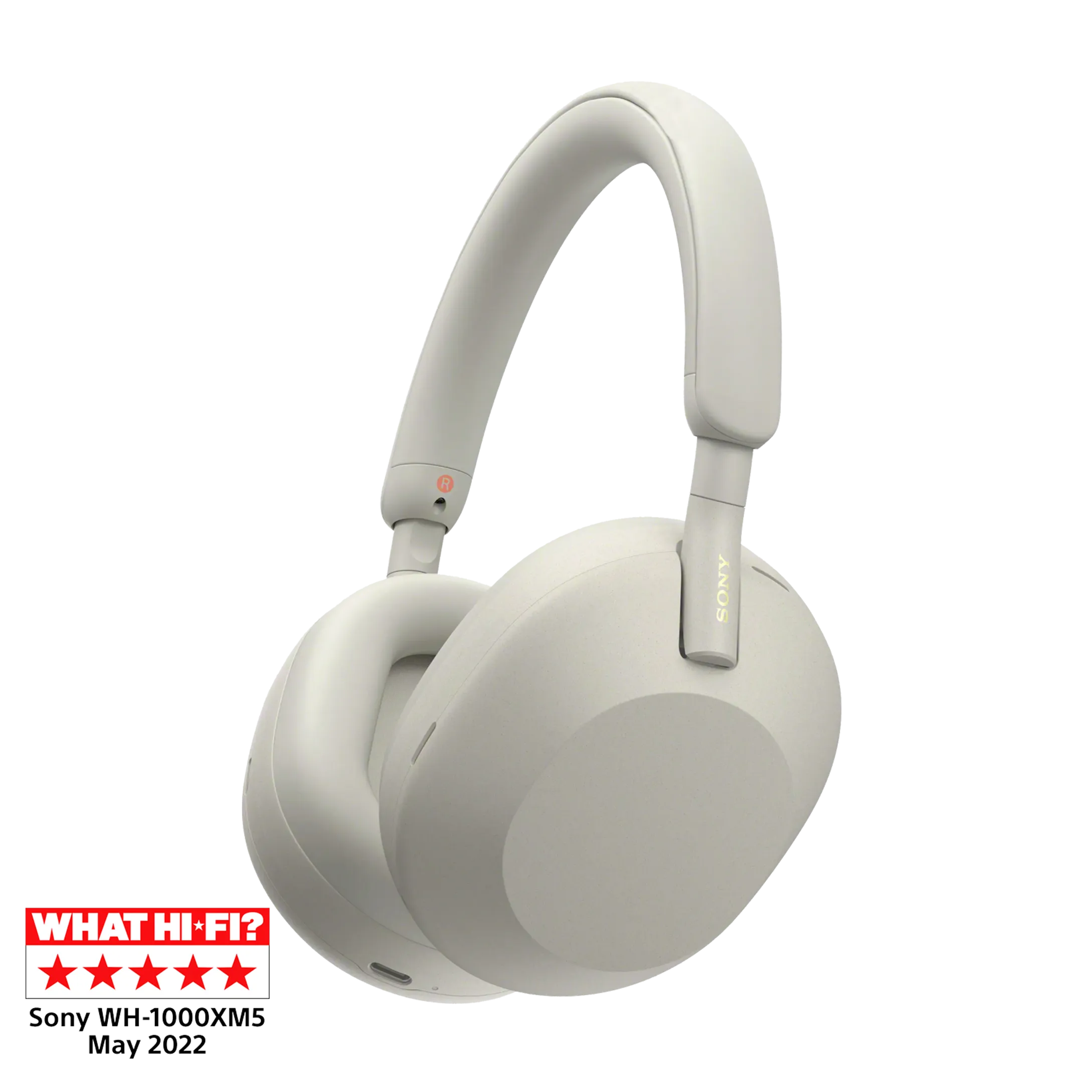 Sony WH-1000XM5 Wireless Headphones - Silver image