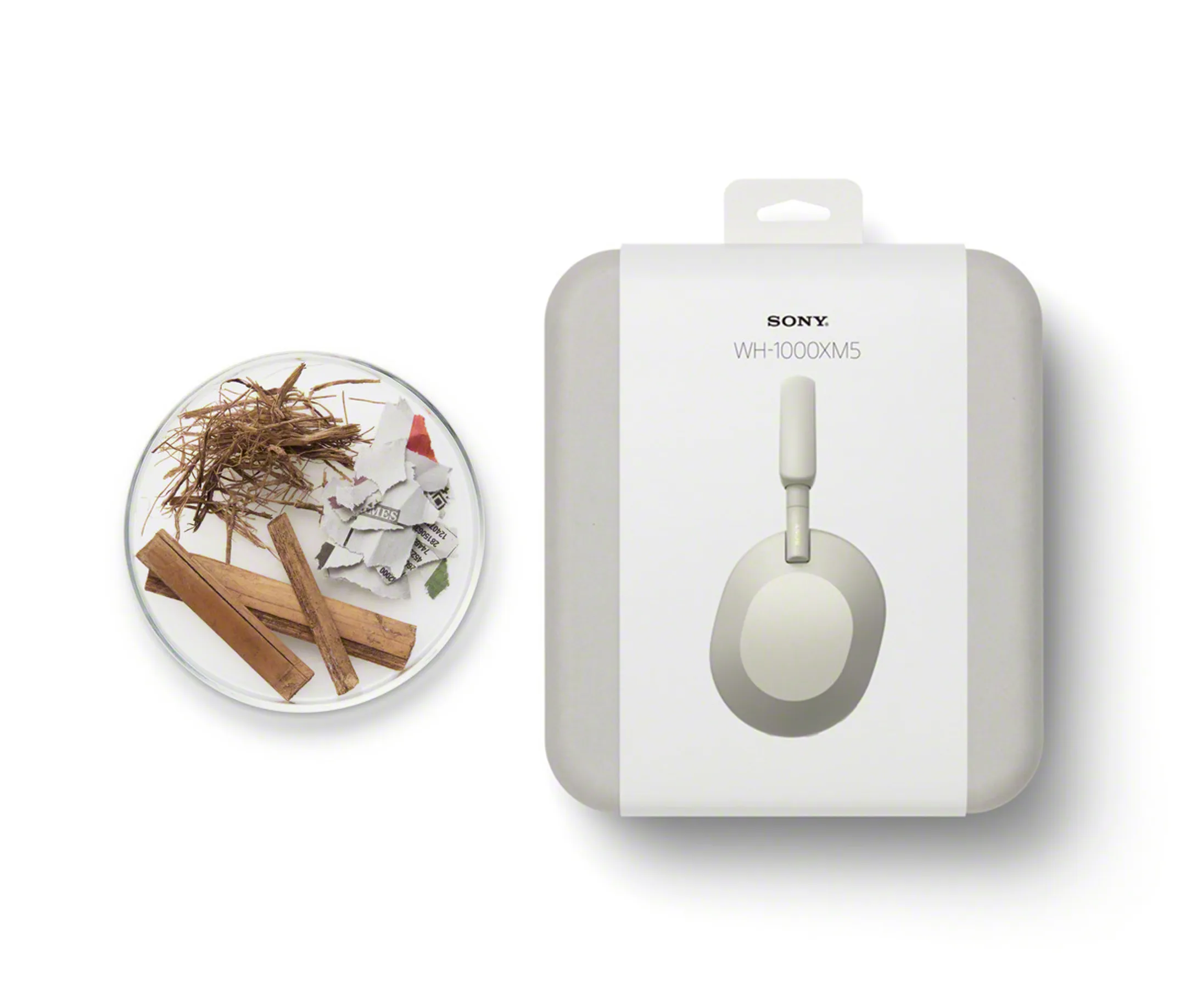 Sony WH-1000XM5 Wireless Headphones - Silver image