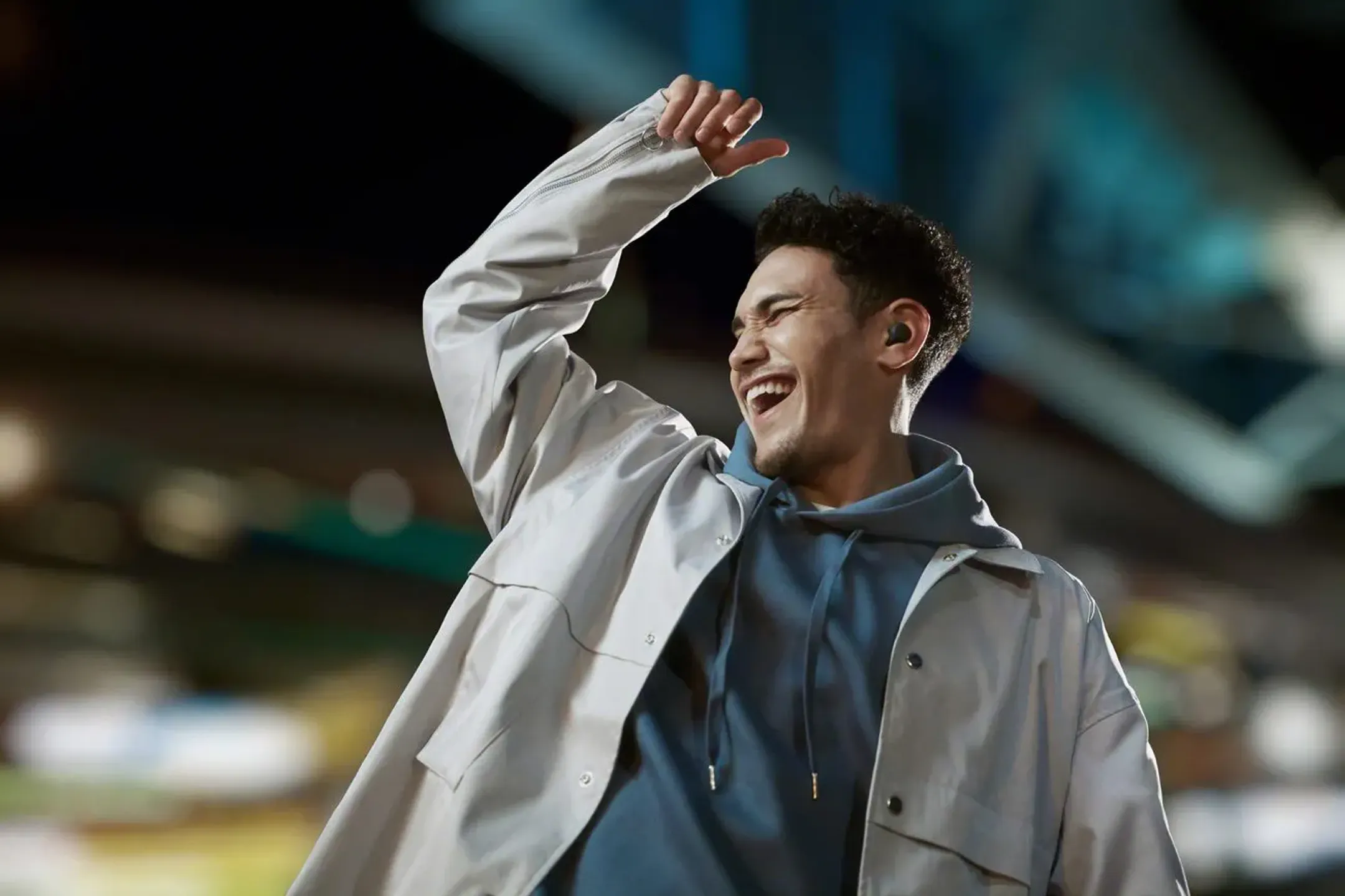 Sony LinkBuds S WFLS900NB Kabellose Noise Cancelling Kopfhörer - Schwarz image